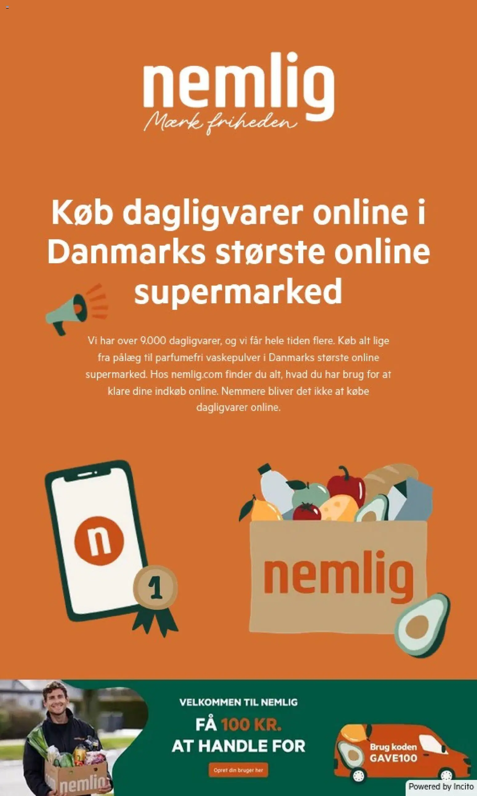 Nemlig -Tilbudsavis Uge 42 Tilbudsavis in Danmark