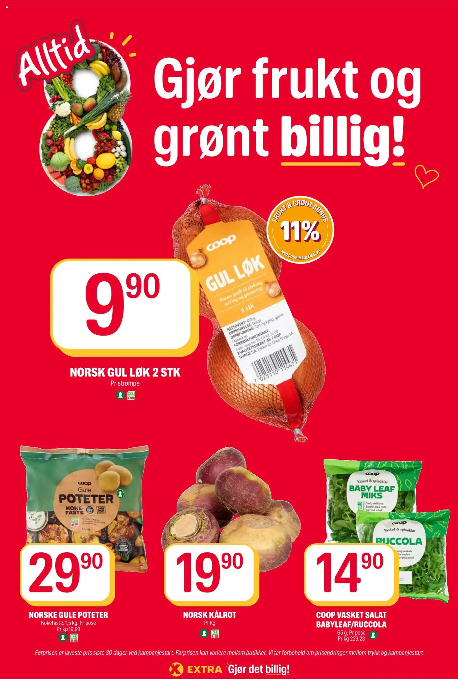 Coop Extra kundeavis Kundeavis in Norge