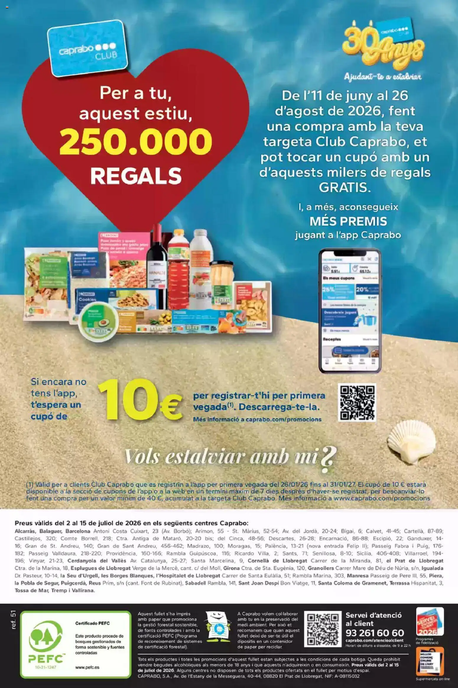 Caprabo folleto desde 02/07/2026 | ¿Cómo obtener un descuento limitado? ¡Ahorra hoy mismo! | España