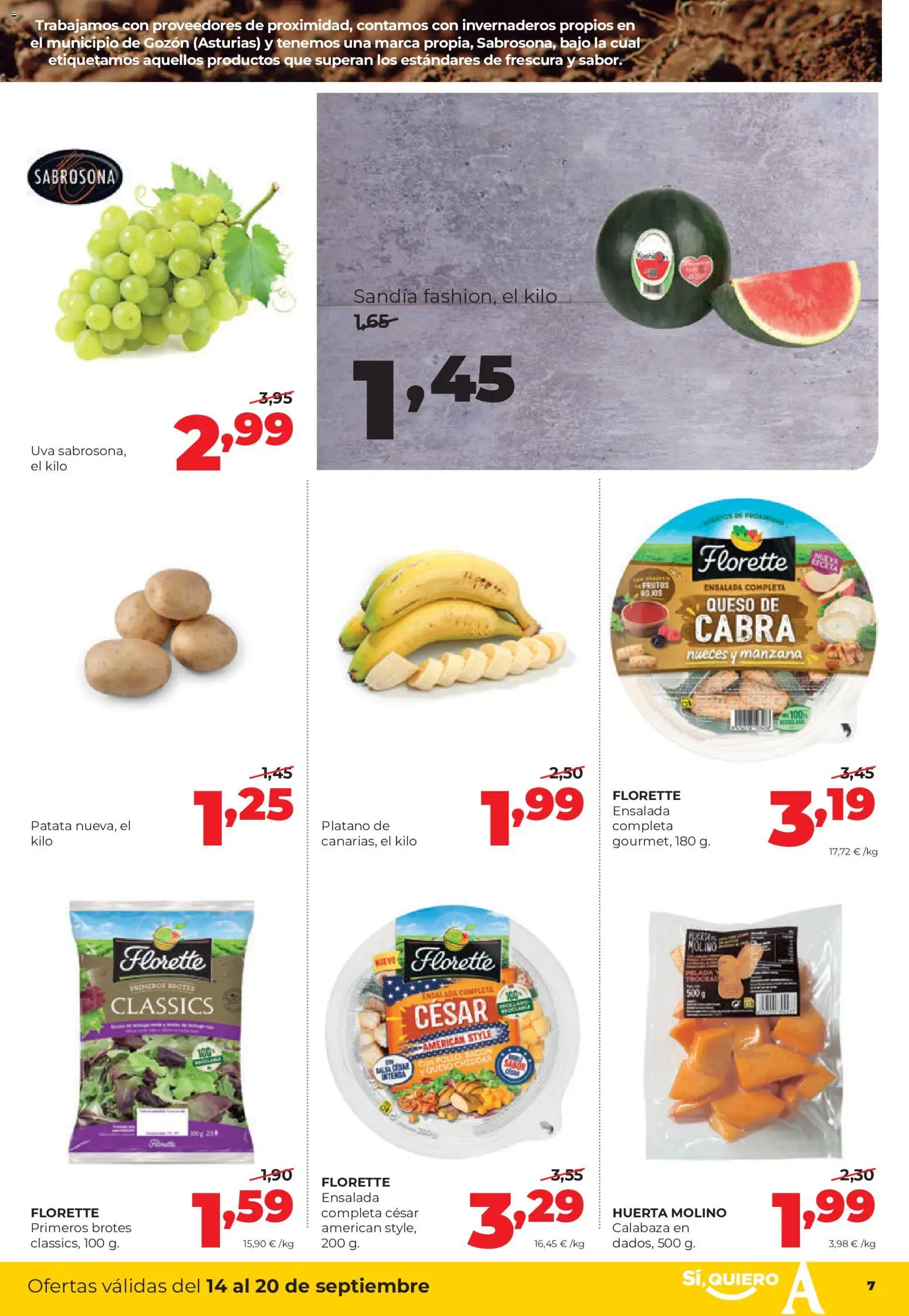 Alimerka folleto Folleto in España