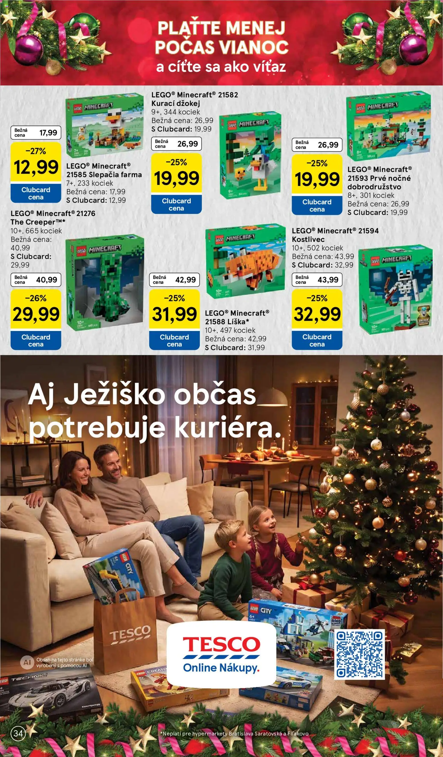 Tesco katalóg hračiek Leták in Slovensko