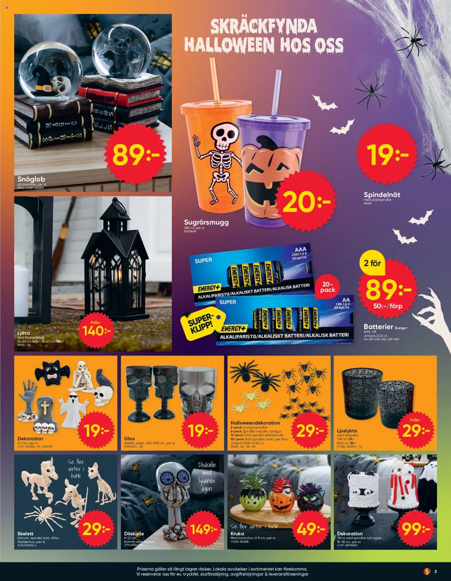 Dollar Store erbjudanden Reklamblad in Sverige