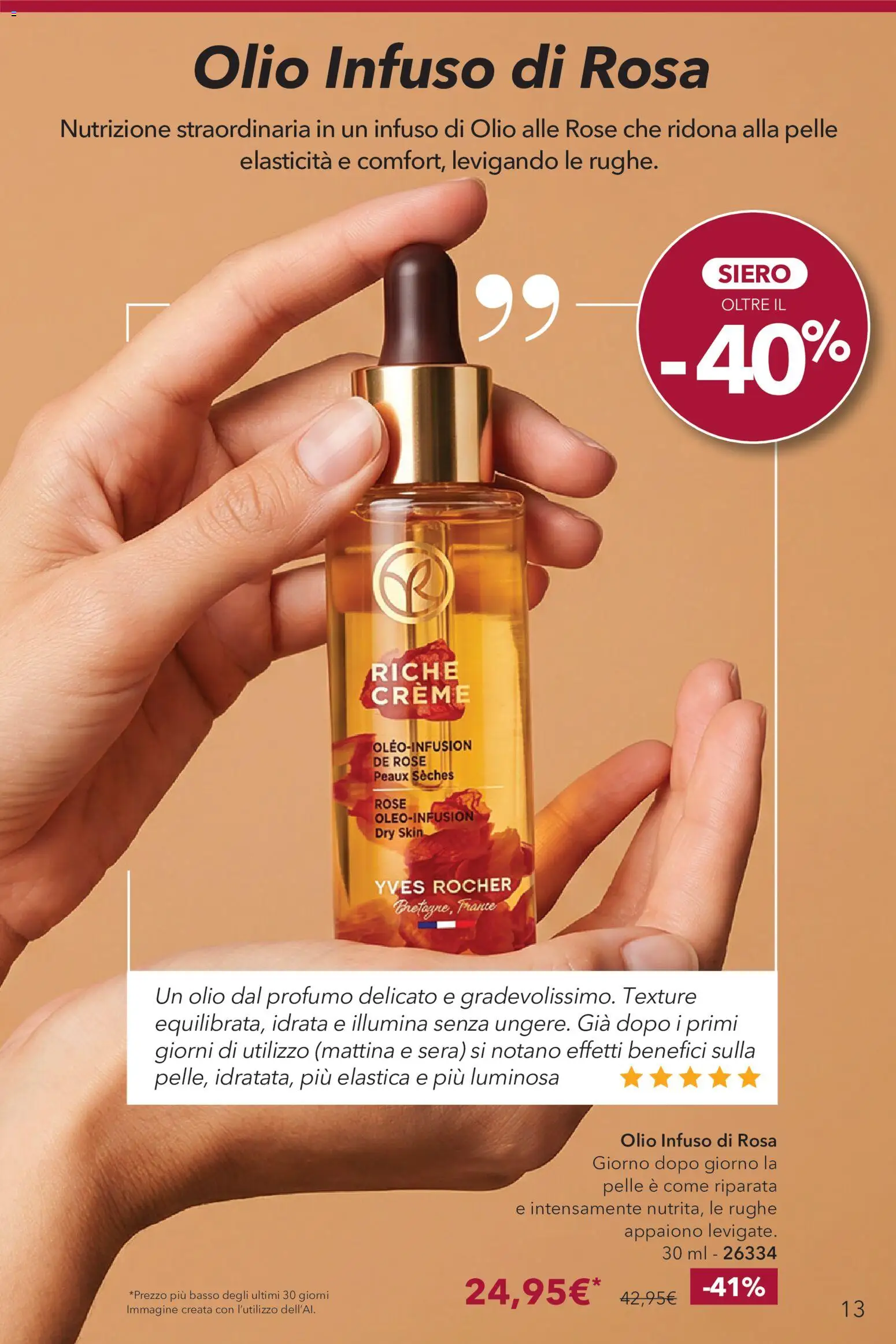 Yves Rocher catalogo 12 Volantino in Italy