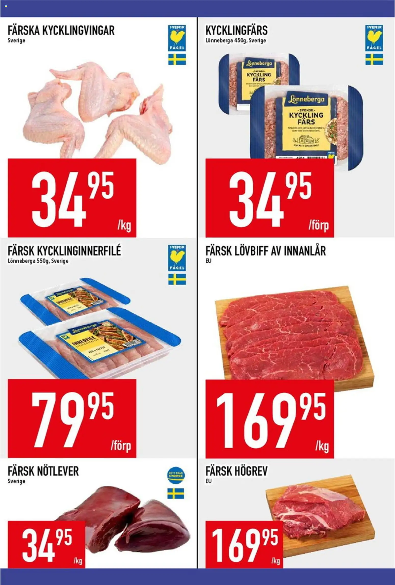 Matdax erbjudanden Reklamblad in Sverige
