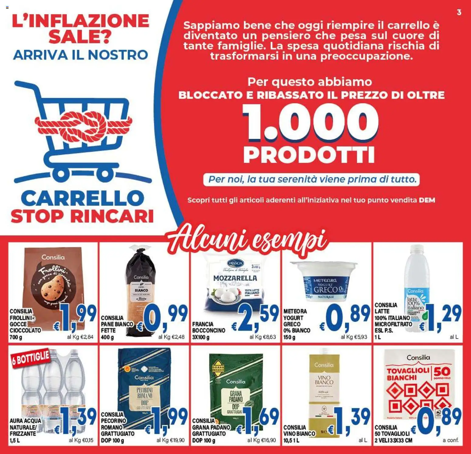DEM volantino Volantino in Italy