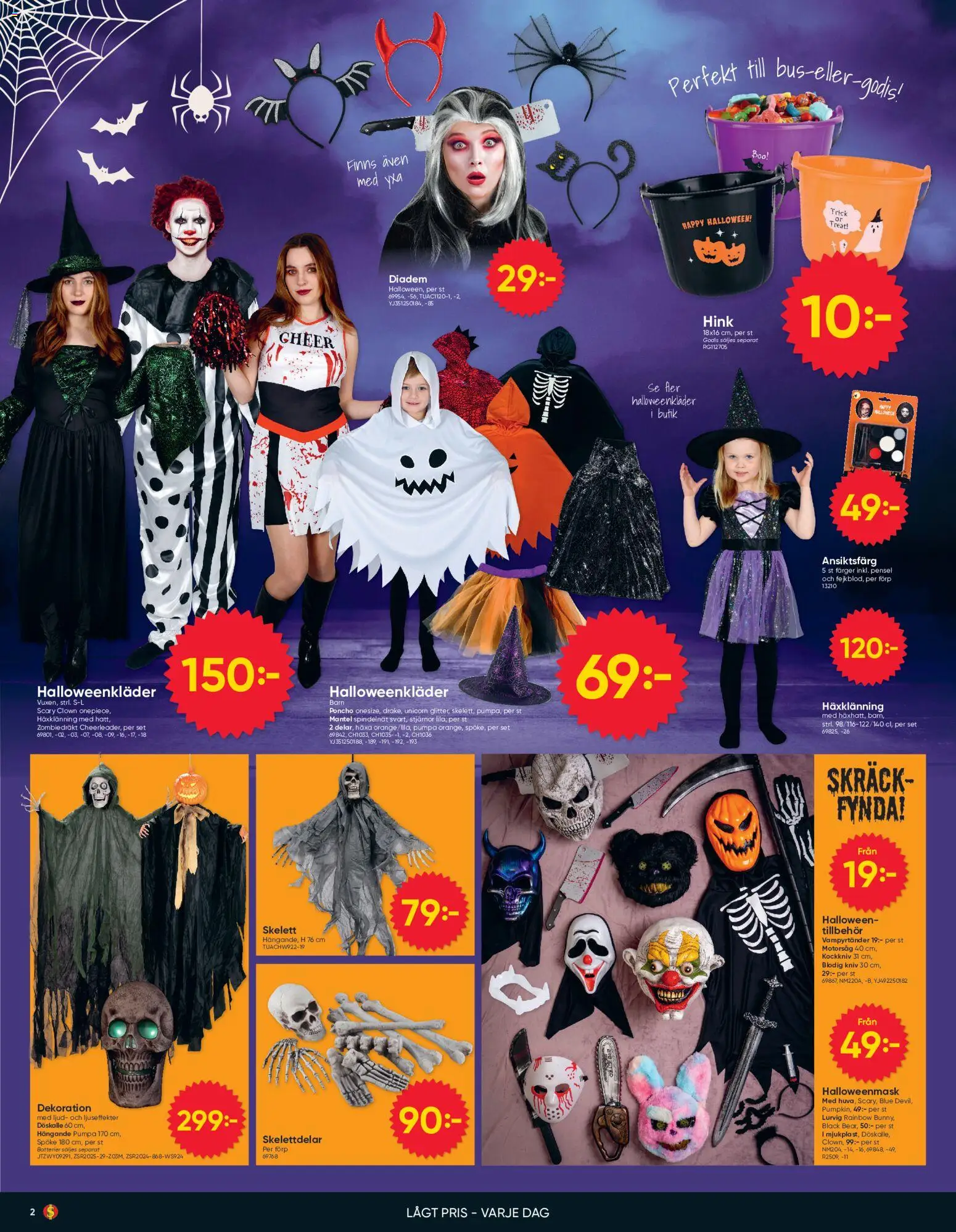 Dollar Store erbjudanden Reklamblad in Sverige