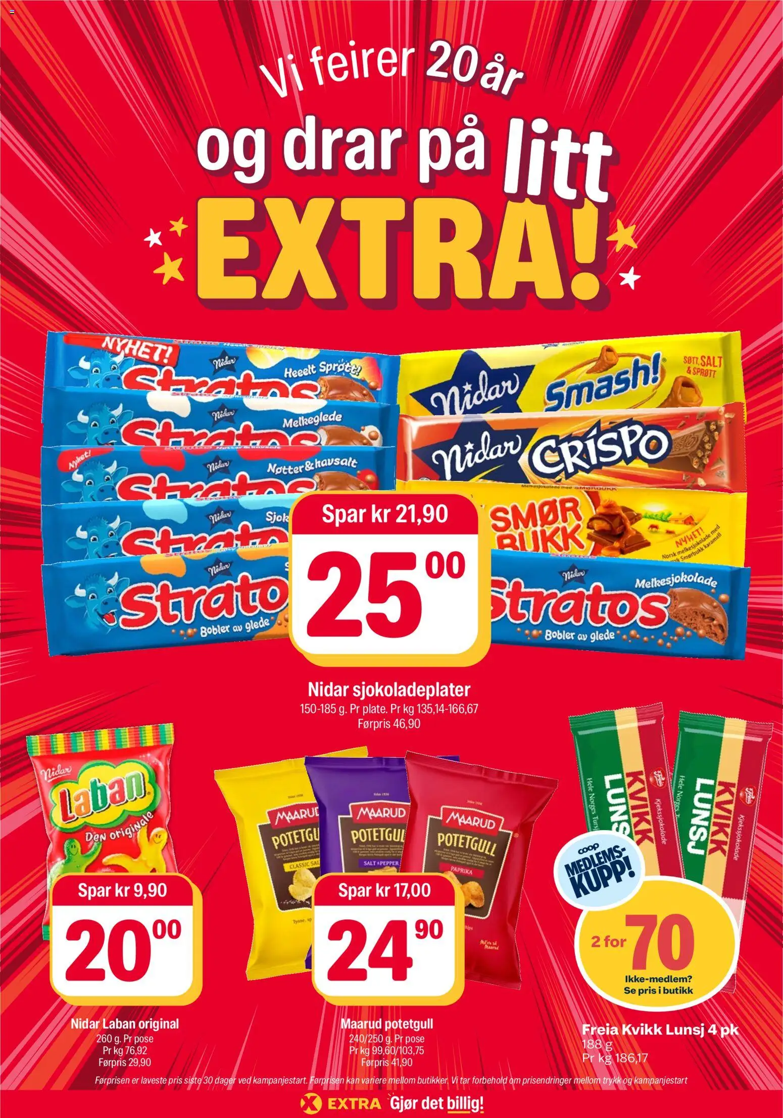 Coop Extra kundeavis Kundeavis in Norge