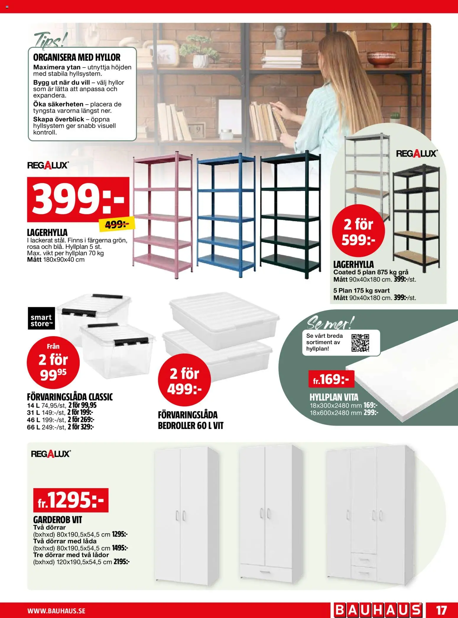 Bauhaus erbjudanden Reklamblad in Sverige