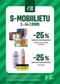 S-market S-market tarjoukset - S-mobiilietu