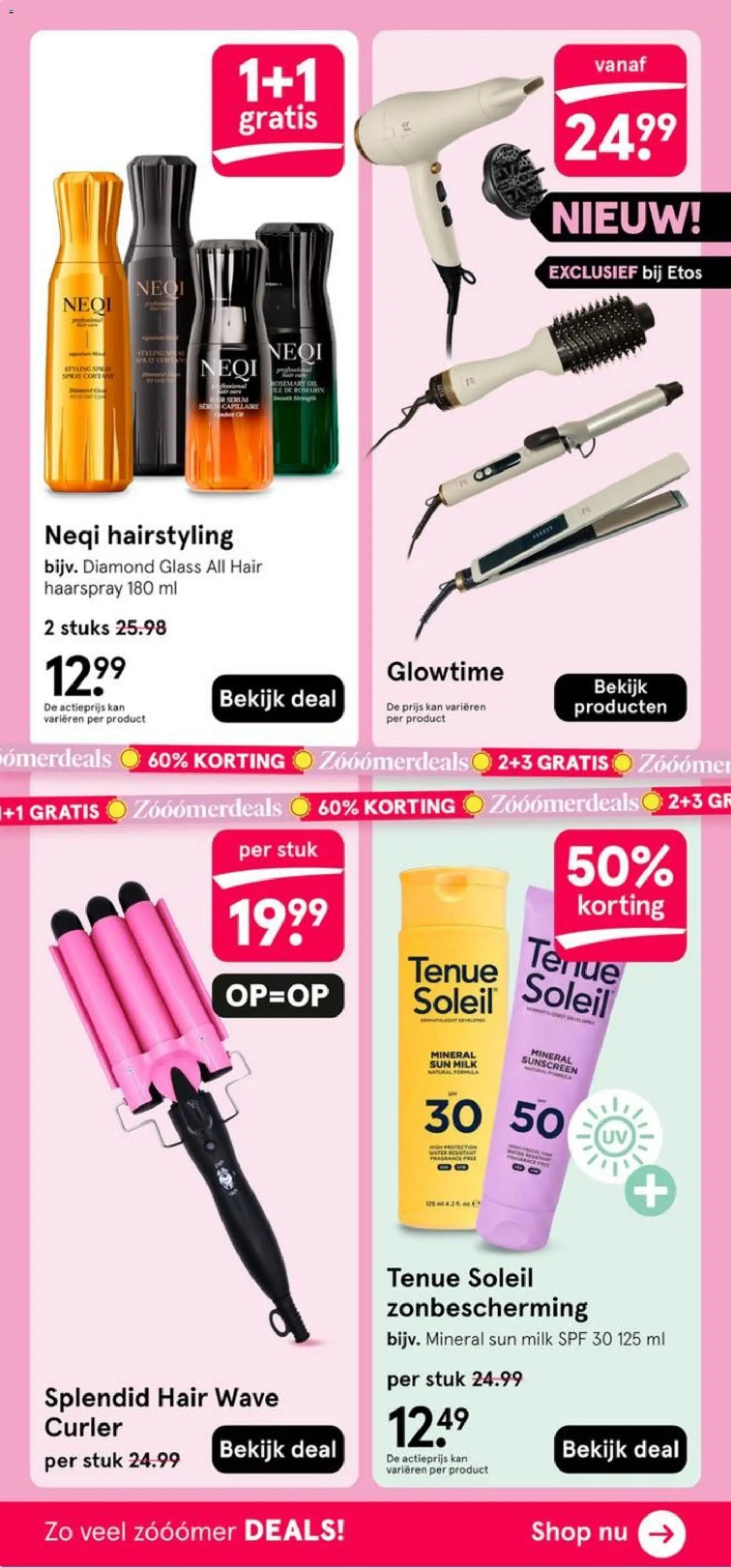 Nieuwe » Etos folder voor Juli « is er! Ontdek geweldige aanbiedingen en bespaar. | Nederland