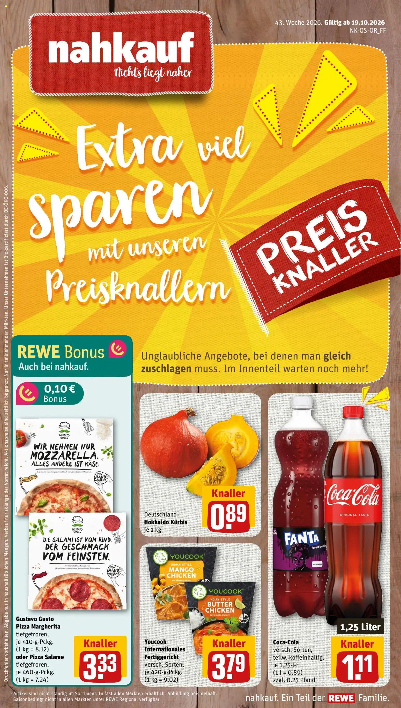 Nahkauf Prospekt Prospekt in Deutschland