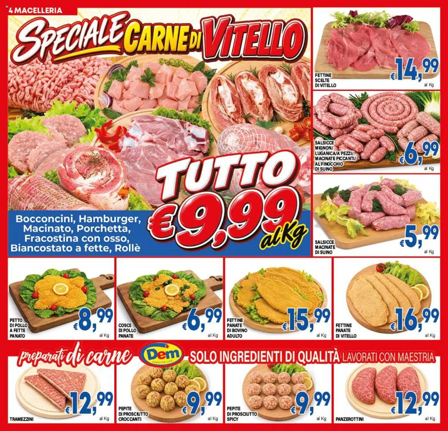 DEM volantino Volantino in Italy