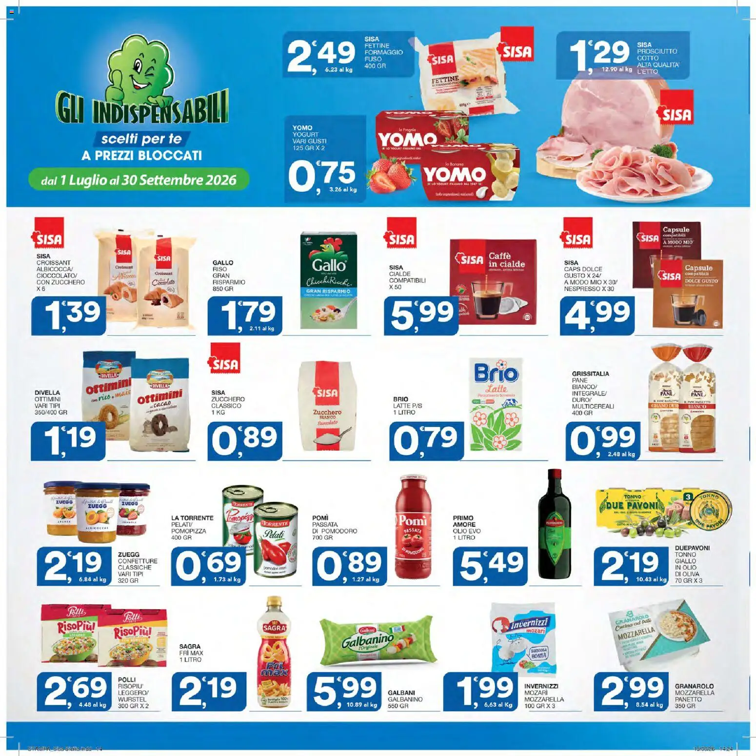 📣 Volantino SISA dal 📅 02/07/2026 - Scopri le offerte ora!🔥 | Italy