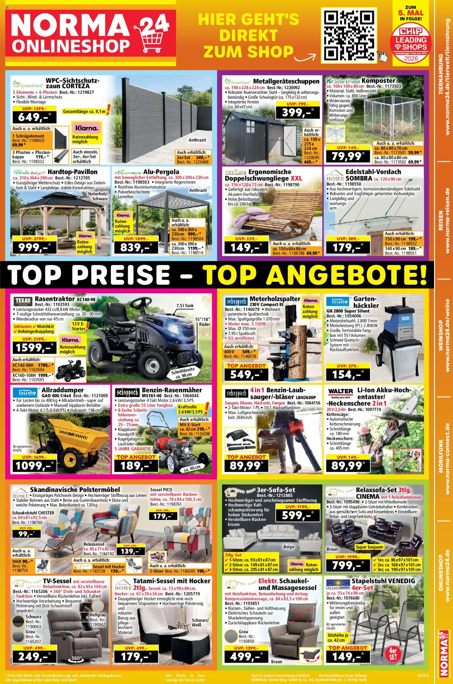 Norma Prospekt Prospekt in Deutschland