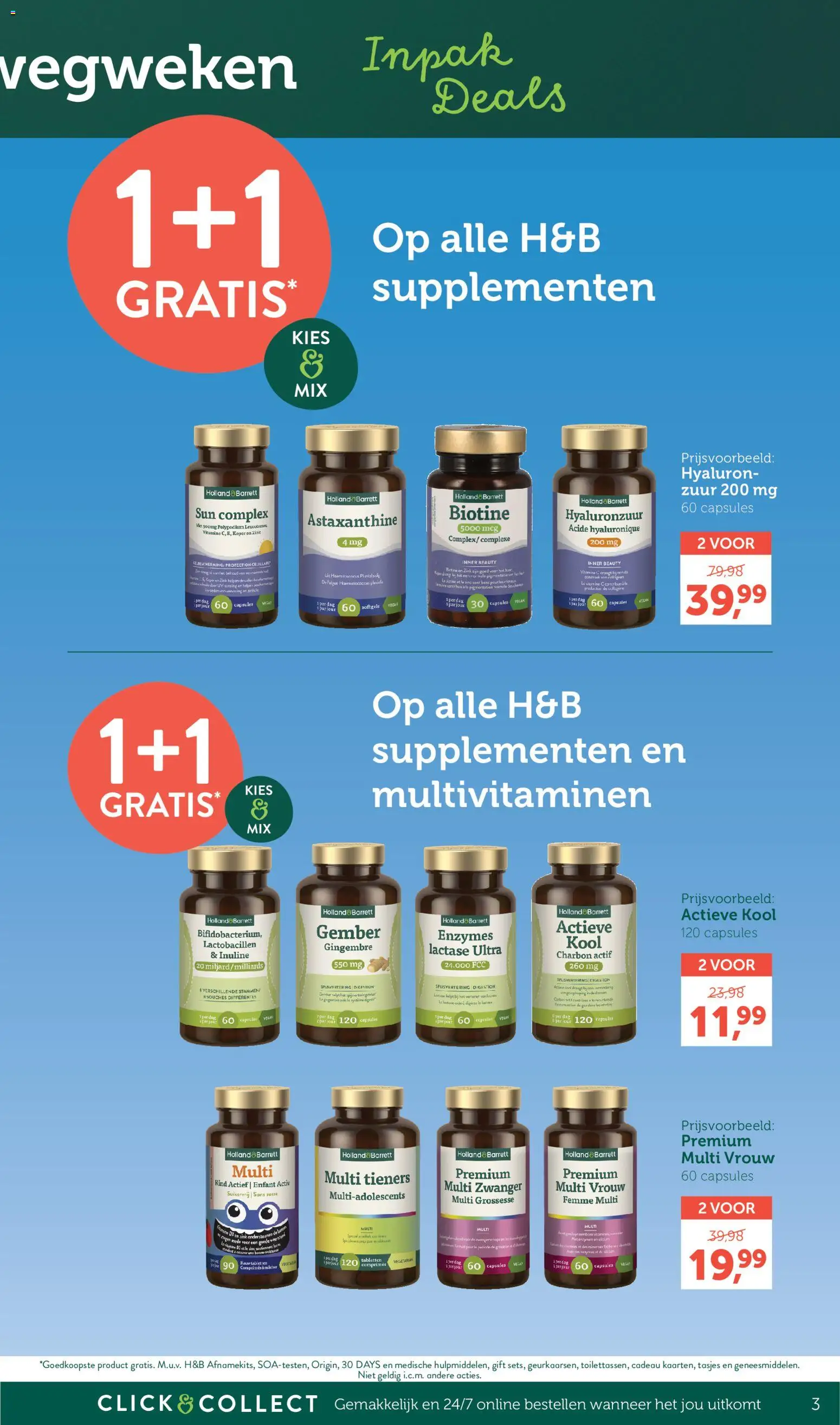 Nieuwe » Holland & Barrett folder van 15/06/2026 🤩  « is er! Ontdek geweldige aanbiedingen en bespaar. | België