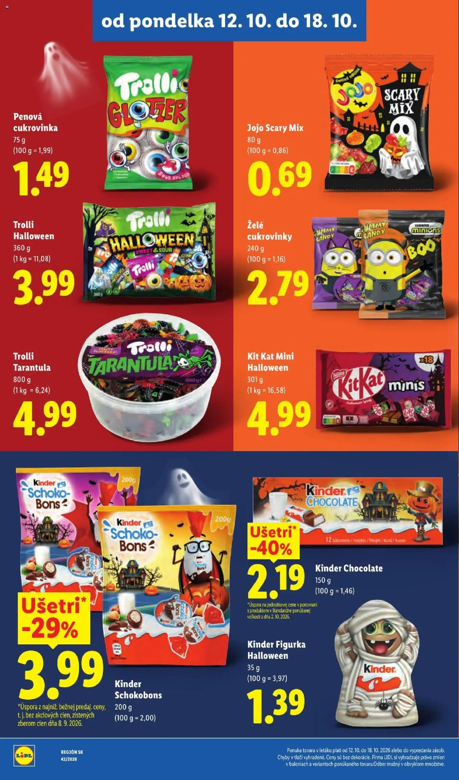 Lidl leták Leták in Slovensko