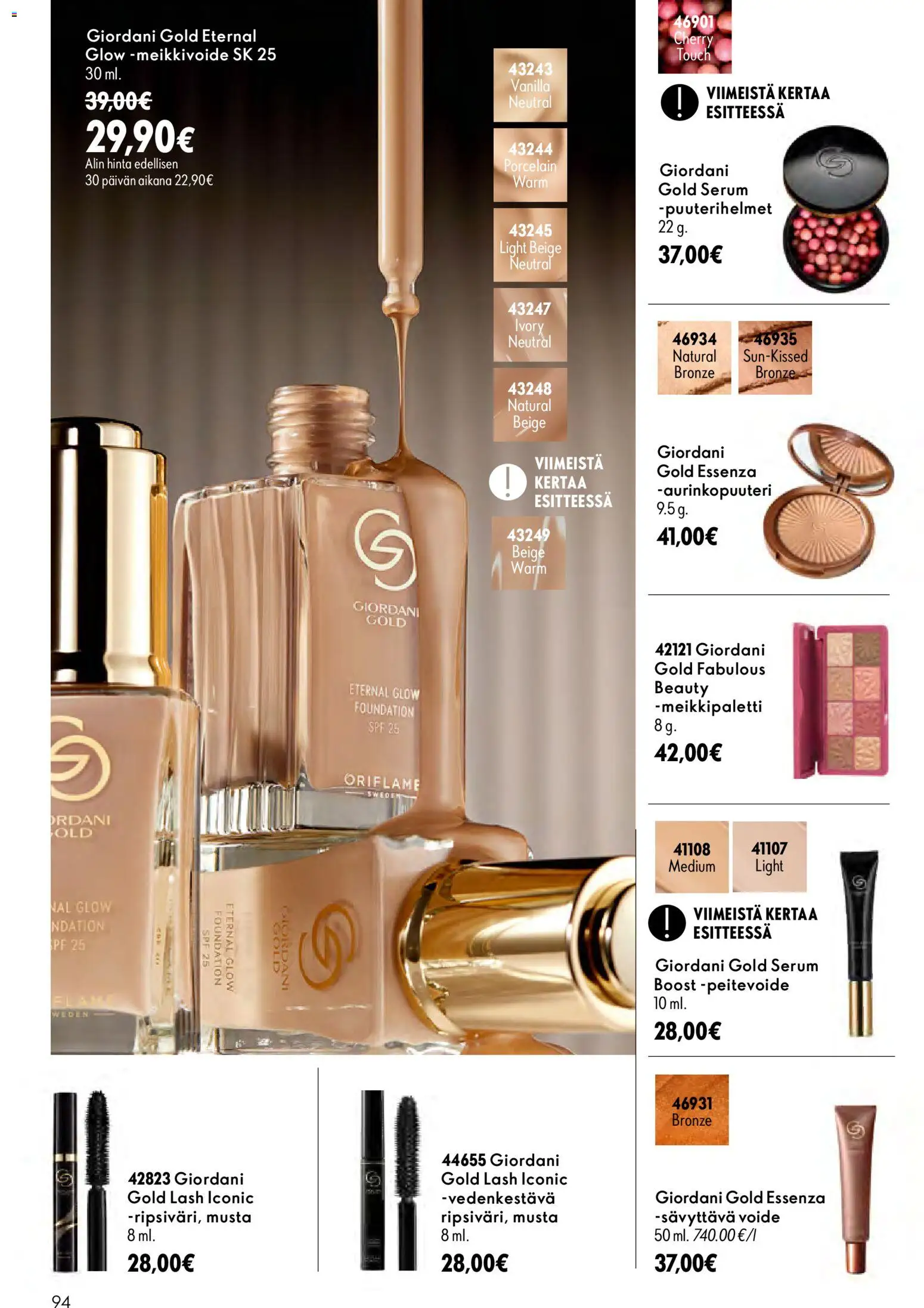 Oriflame tarjoukset Kuvasto in Suomi