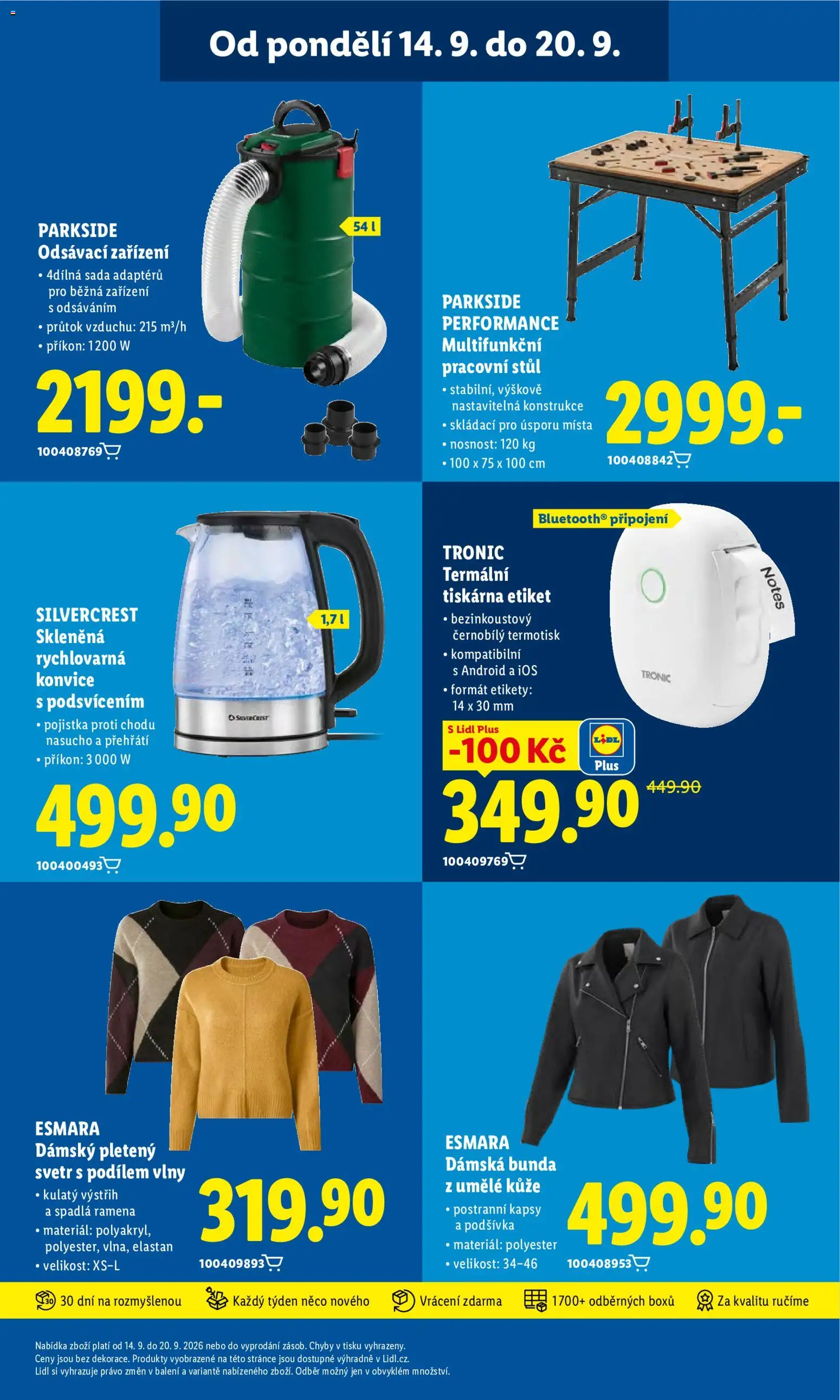 Lidl leták Leták in Česko