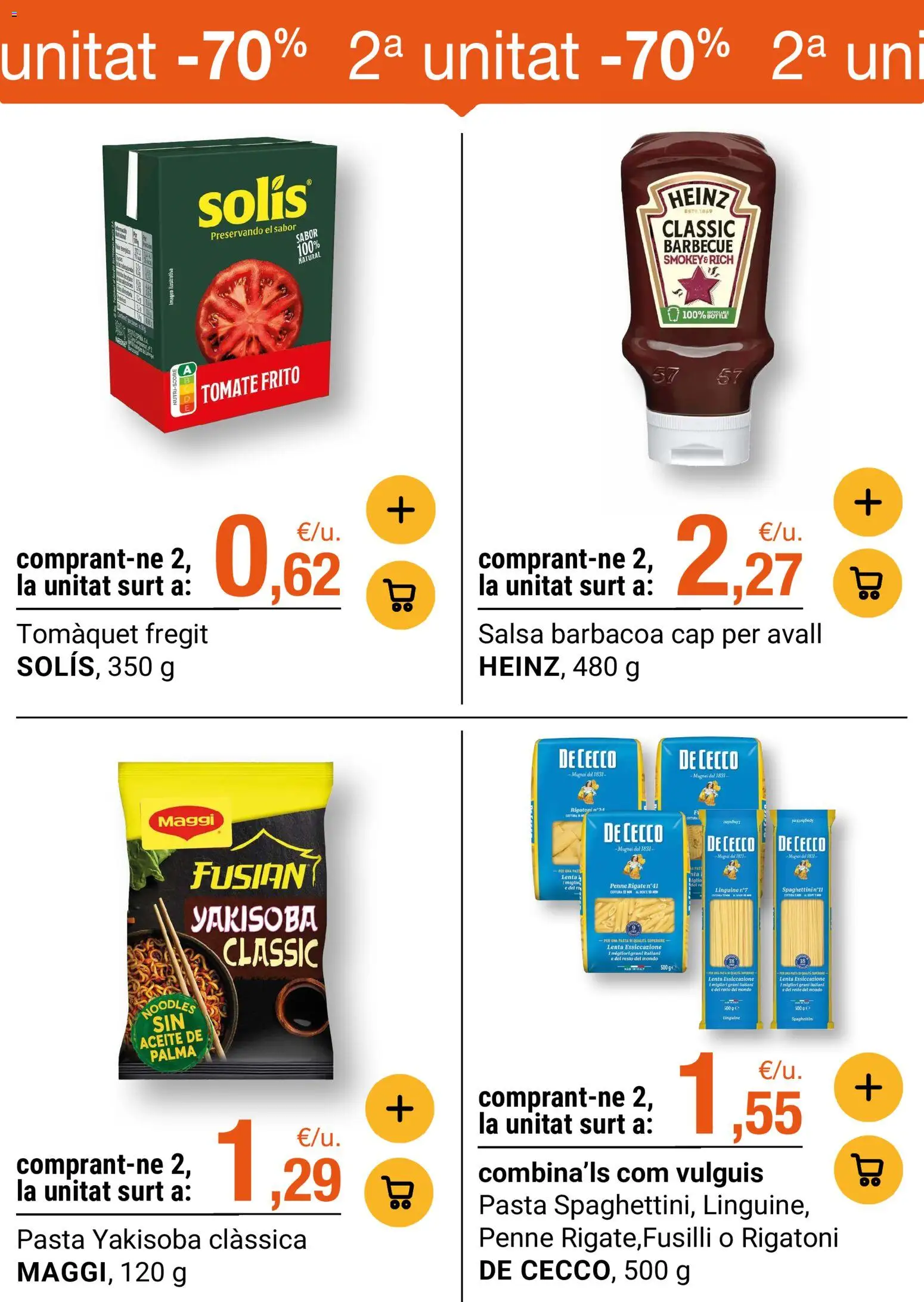 Bonpreu folleto Folleto in España