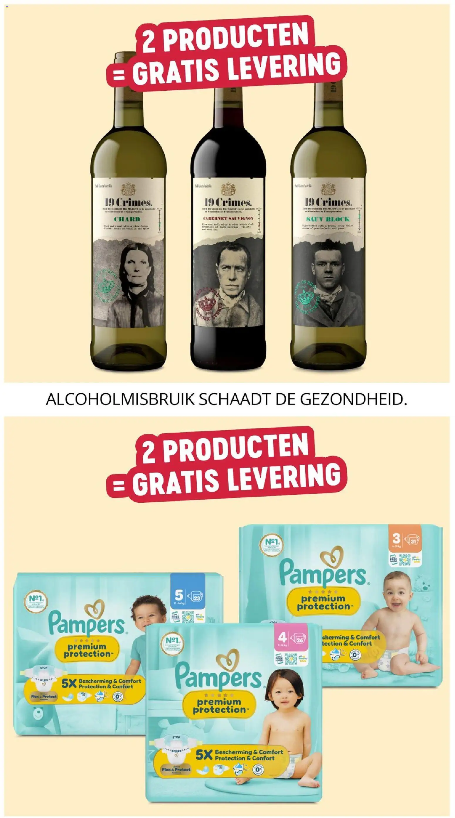 Delhaize folder Folder in België