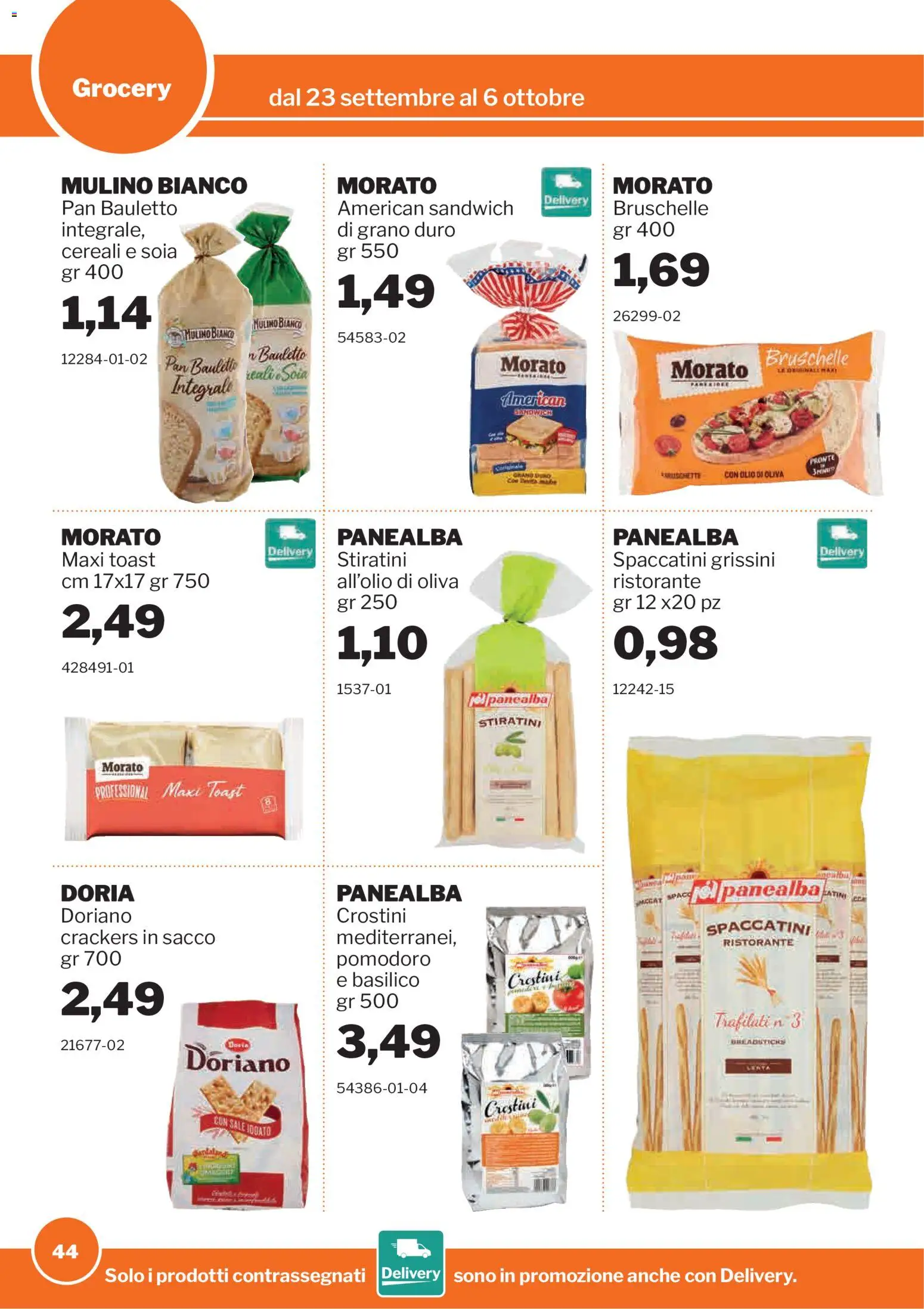 Sogegross volantino Volantino in Italy