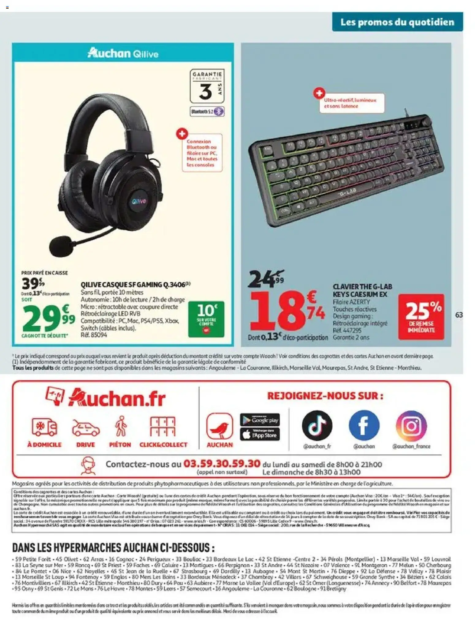 Auchan catalogue Catalogue in France