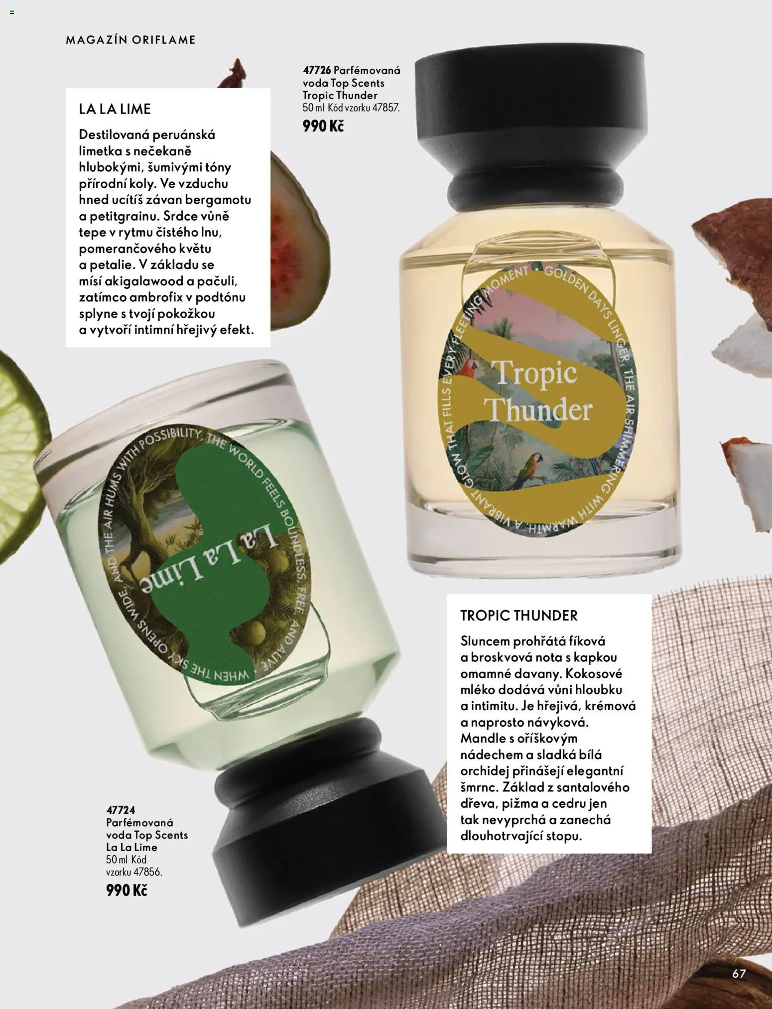 Oriflame katalog Novage+ Proceuticals Leták in Česko