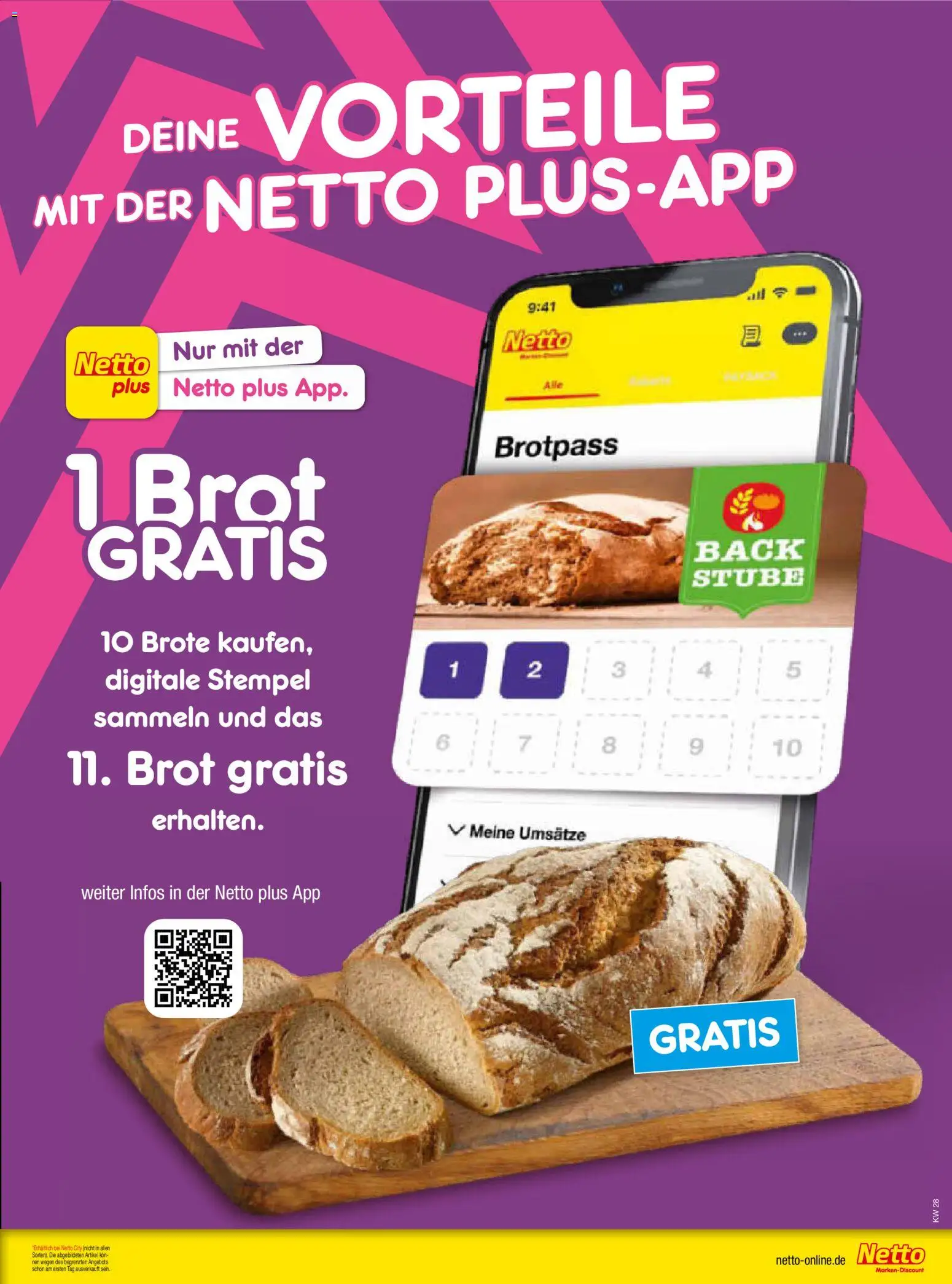 Netto Marken-Discount Prospekt | 06.07.2026 | Wie erhält man einen begrenzten Rabatt? | Deutschland