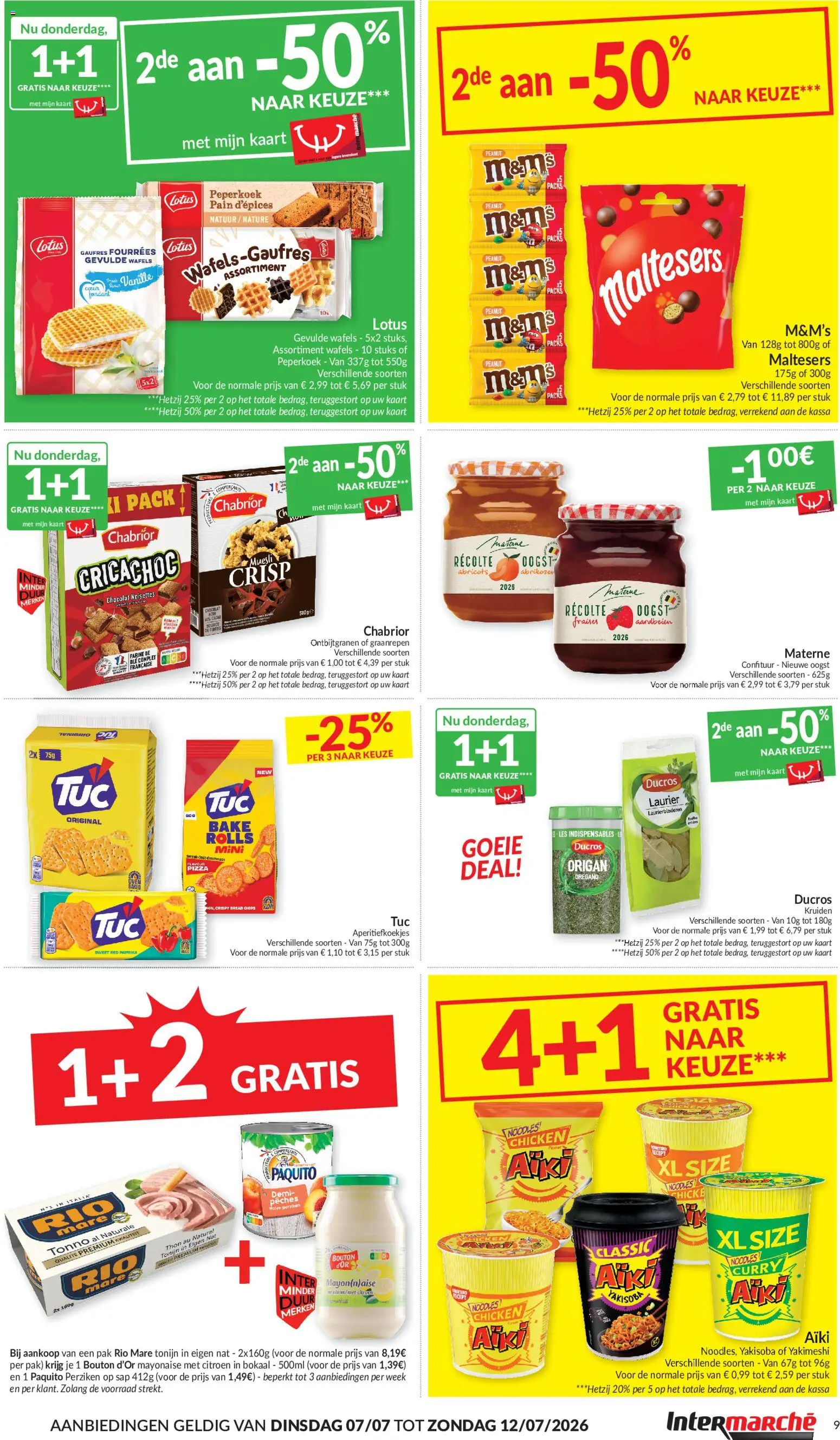Nieuwe » Intermarché folder van 07/07/2026 🤩  « is er! Ontdek geweldige aanbiedingen en bespaar. | België