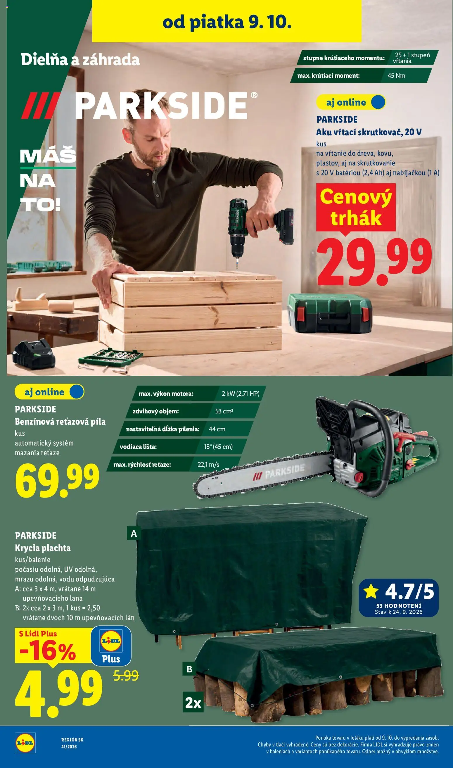 Lidl leták Leták in Slovensko