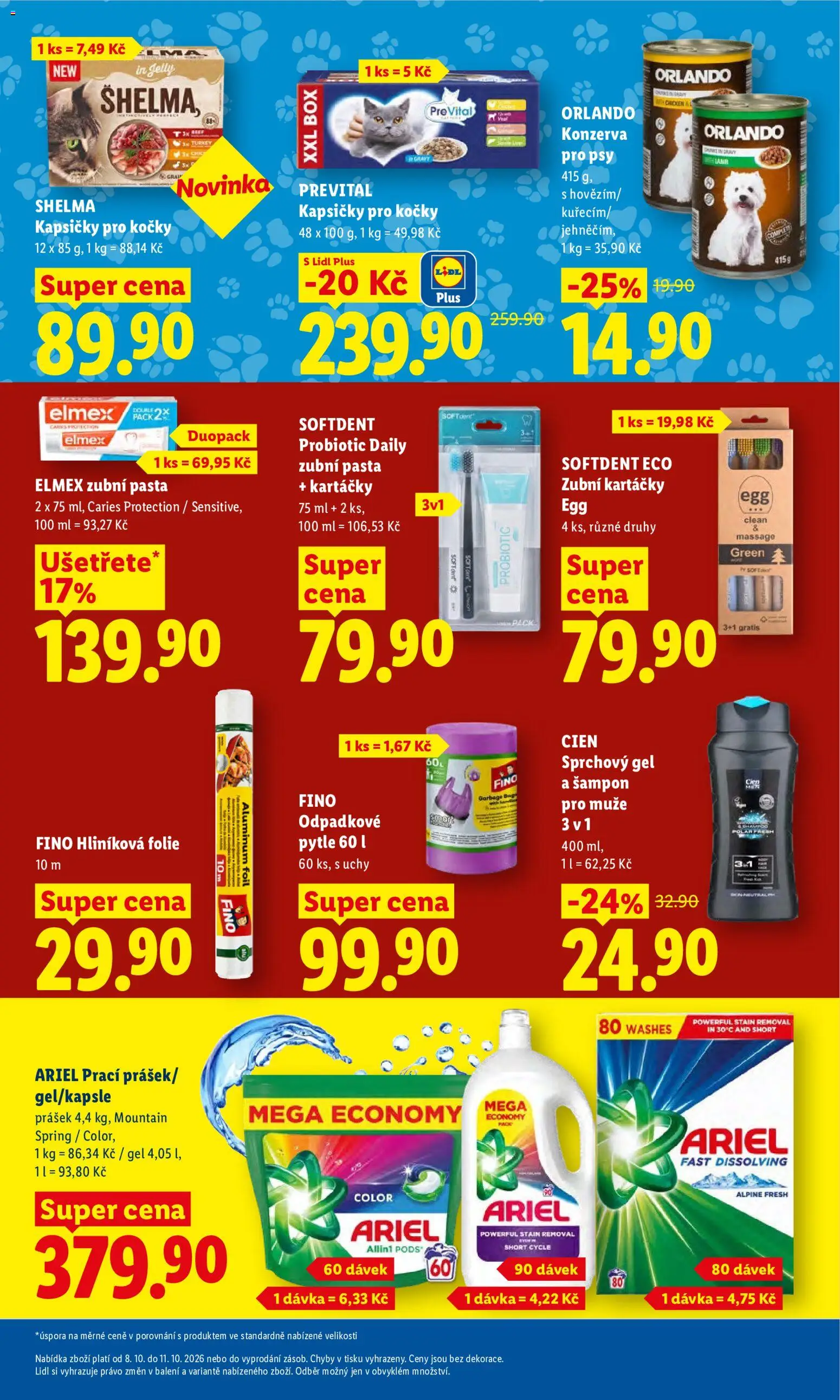 Lidl leták Leták in Česko