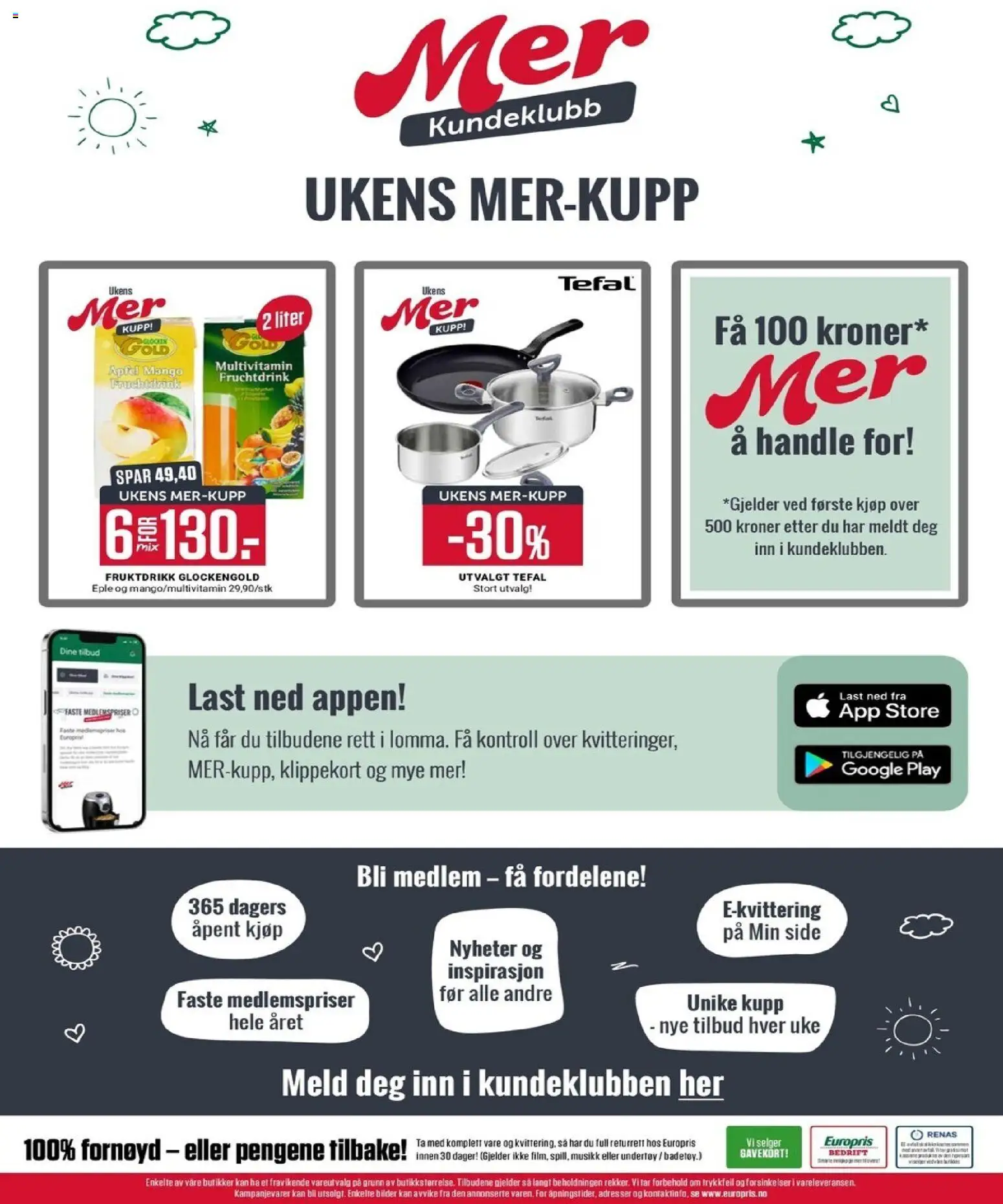 Europris kundeavis Kundeavis in Norge
