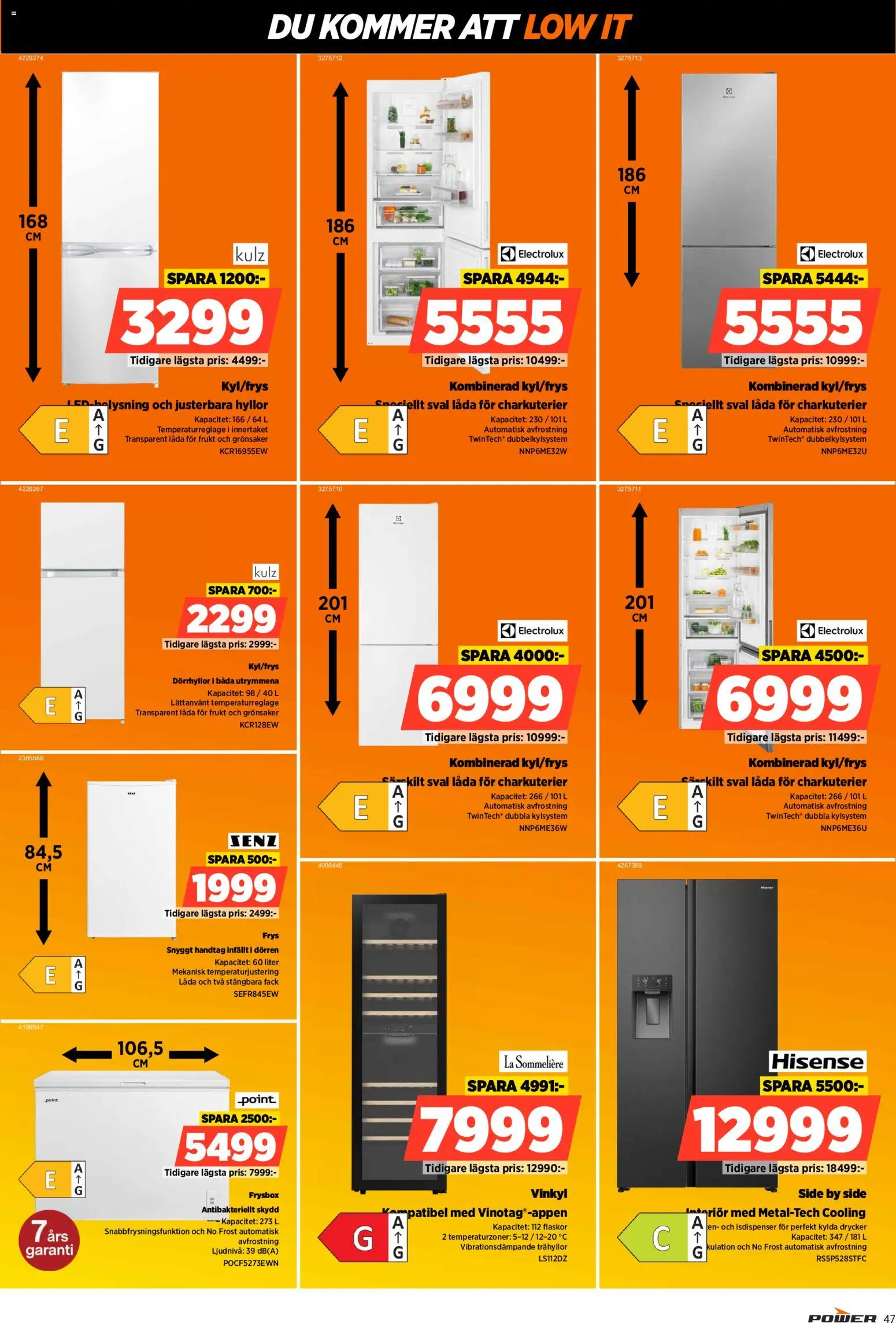 Power erbjudanden Reklamblad in Sverige