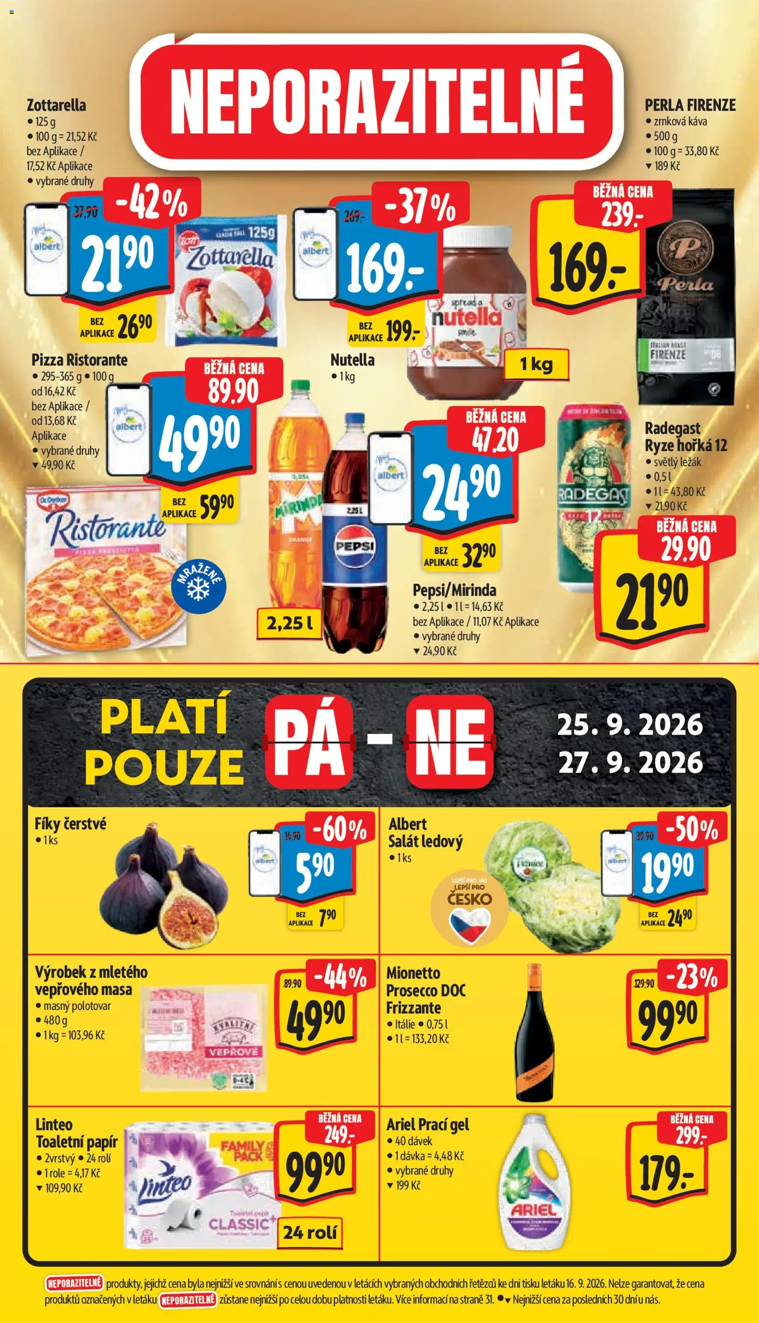 Albert leták - Hypermarket Leták in Česko