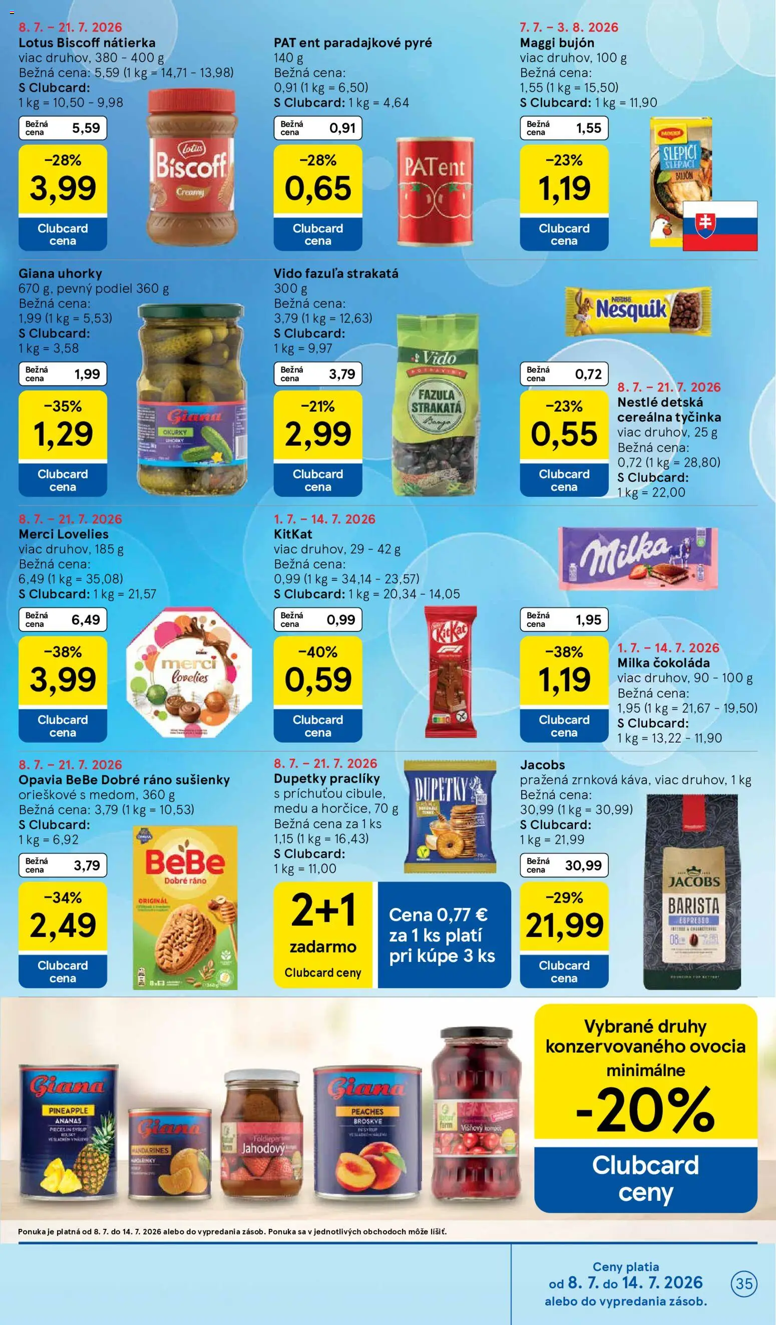 Tesco Hypermarket - leták od 08.07.2026 » Pozrite si limitované zľavy a ušetrite ešte dnes! | Slovensko