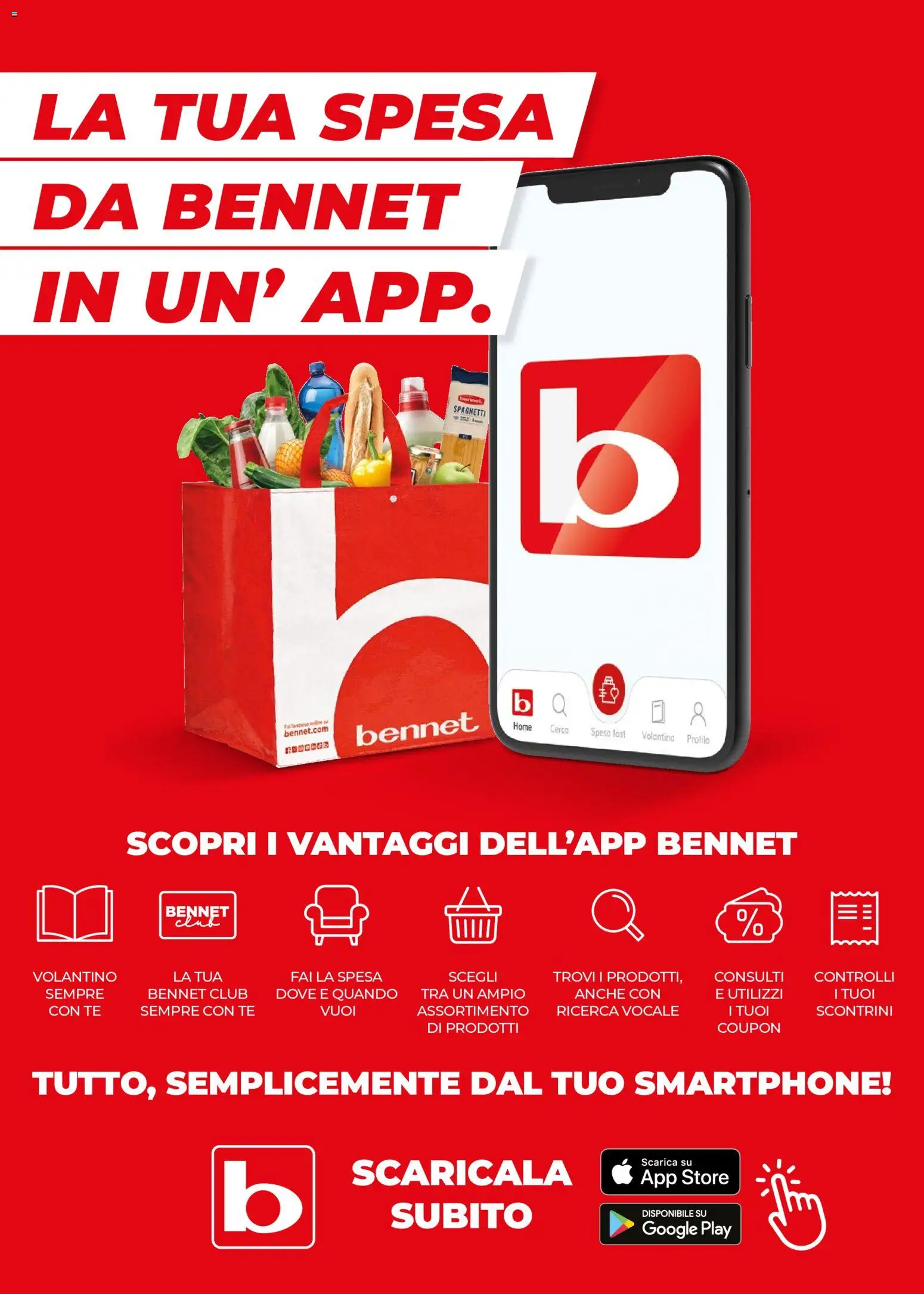 bennet volantino Volantino in Italy