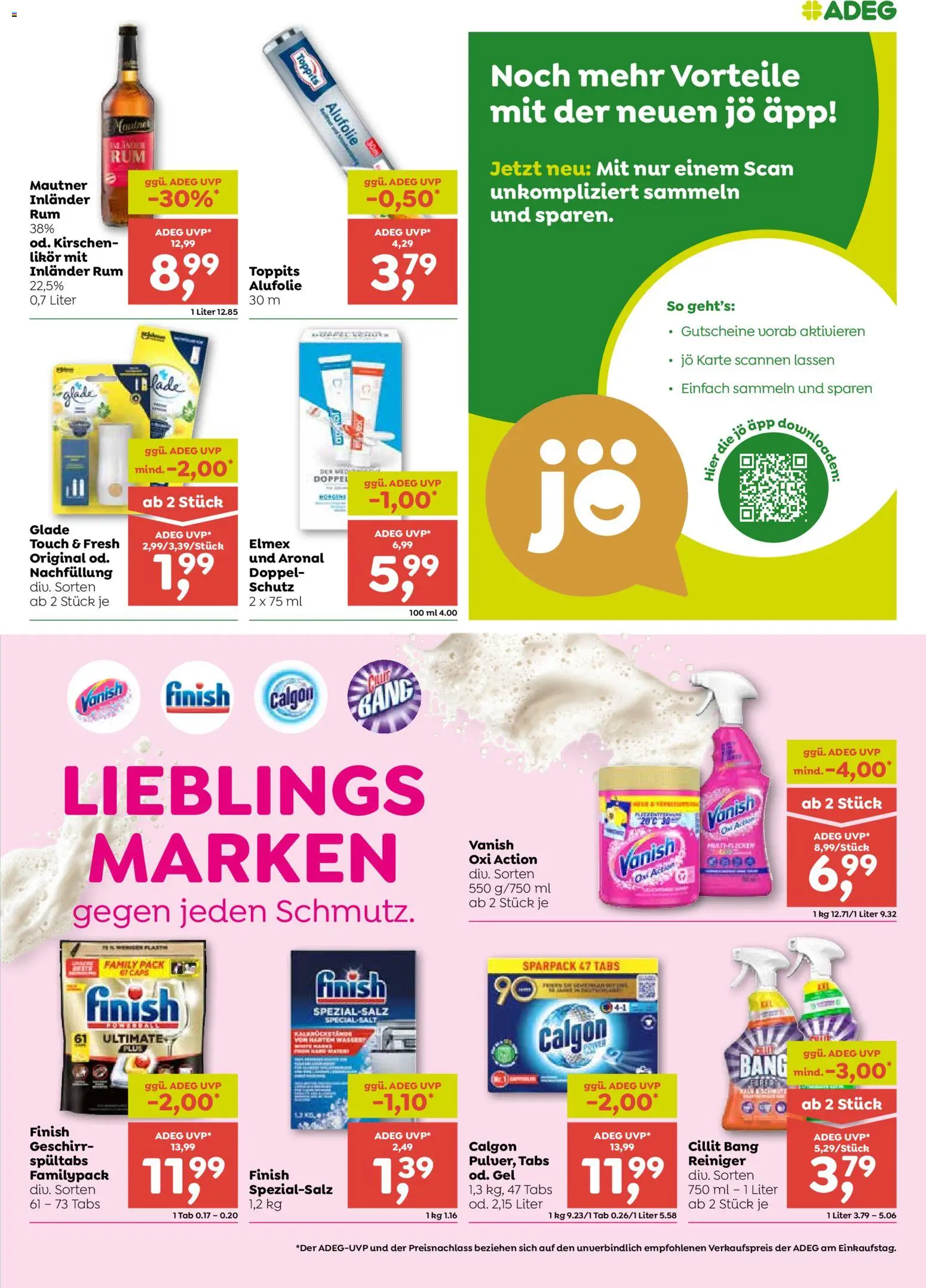 Die besten Angebote | ADEG Flugblatt ab 09.07.2026 | - Jetzt stöbern! | Österreich