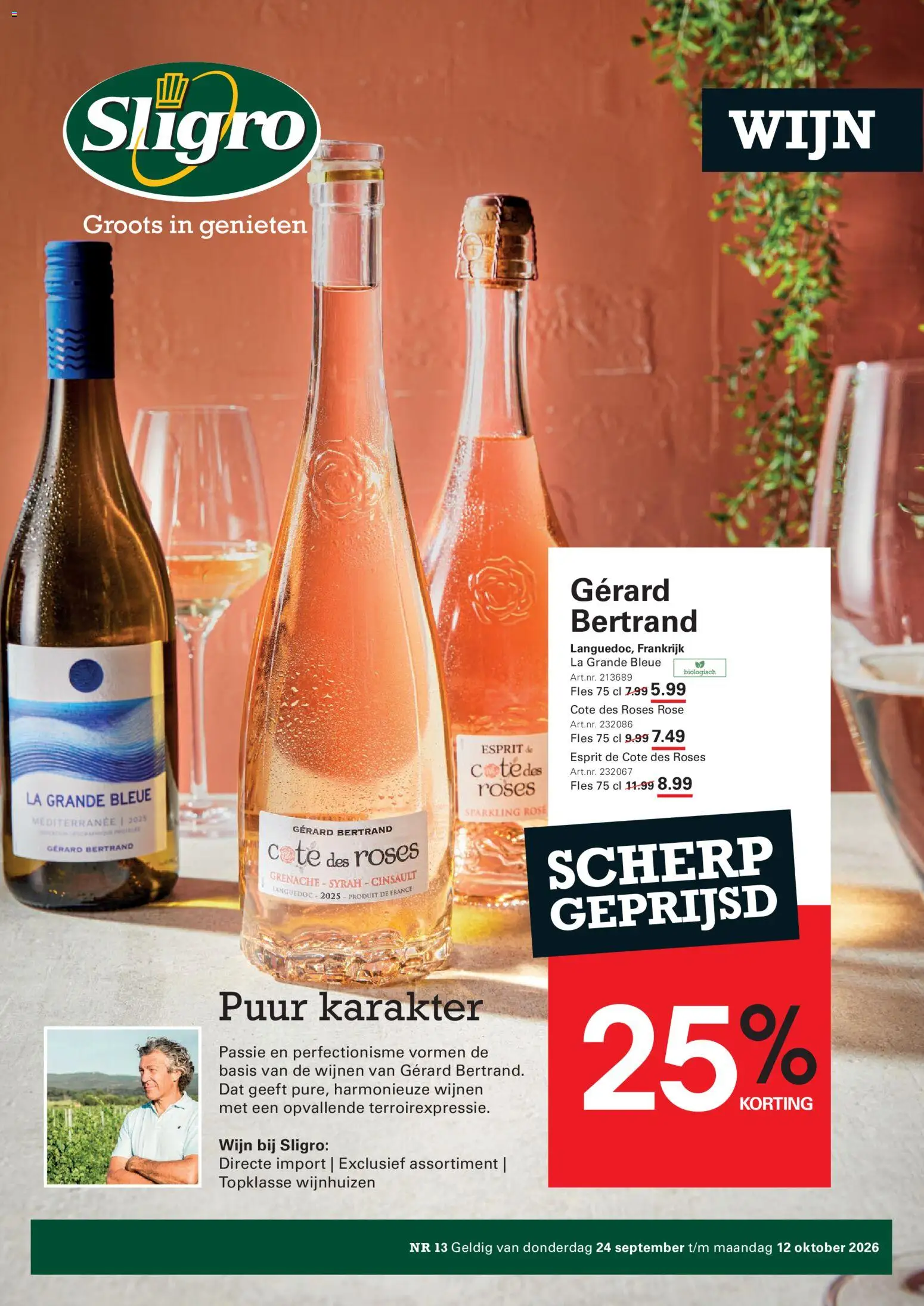 Sligro folder Folder in Nederland