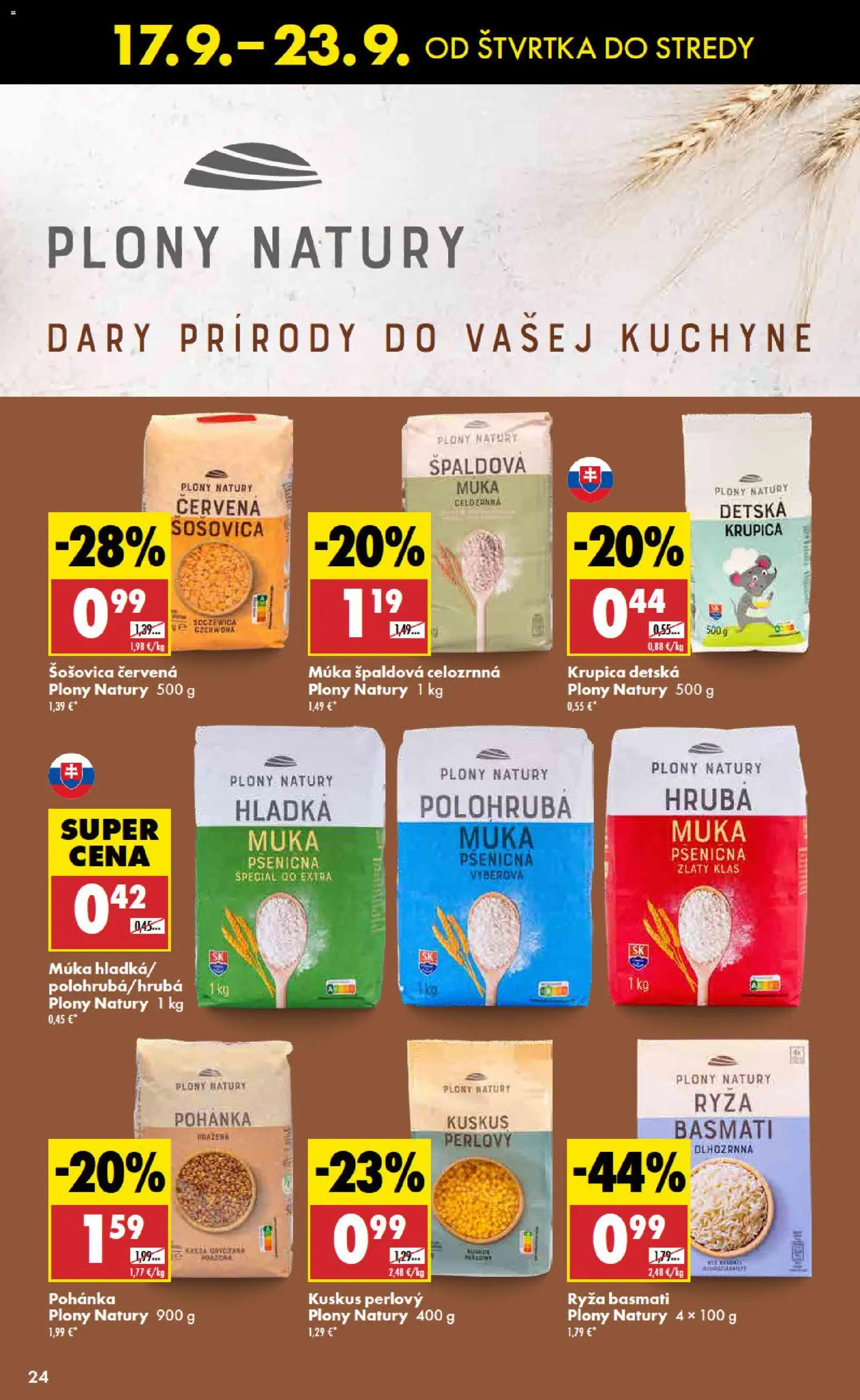 Biedronka leták Leták in Slovensko