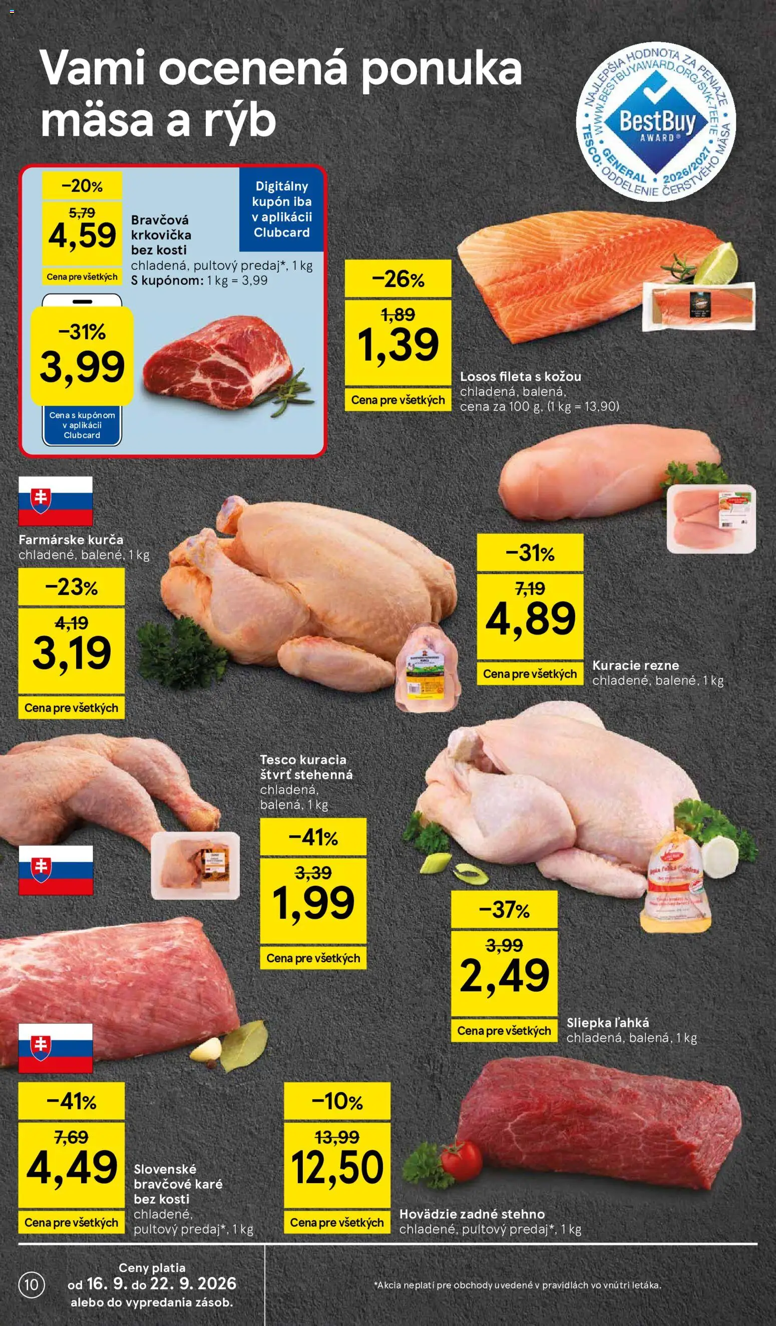 Tesco Hypermarket - leták Leták in Slovensko