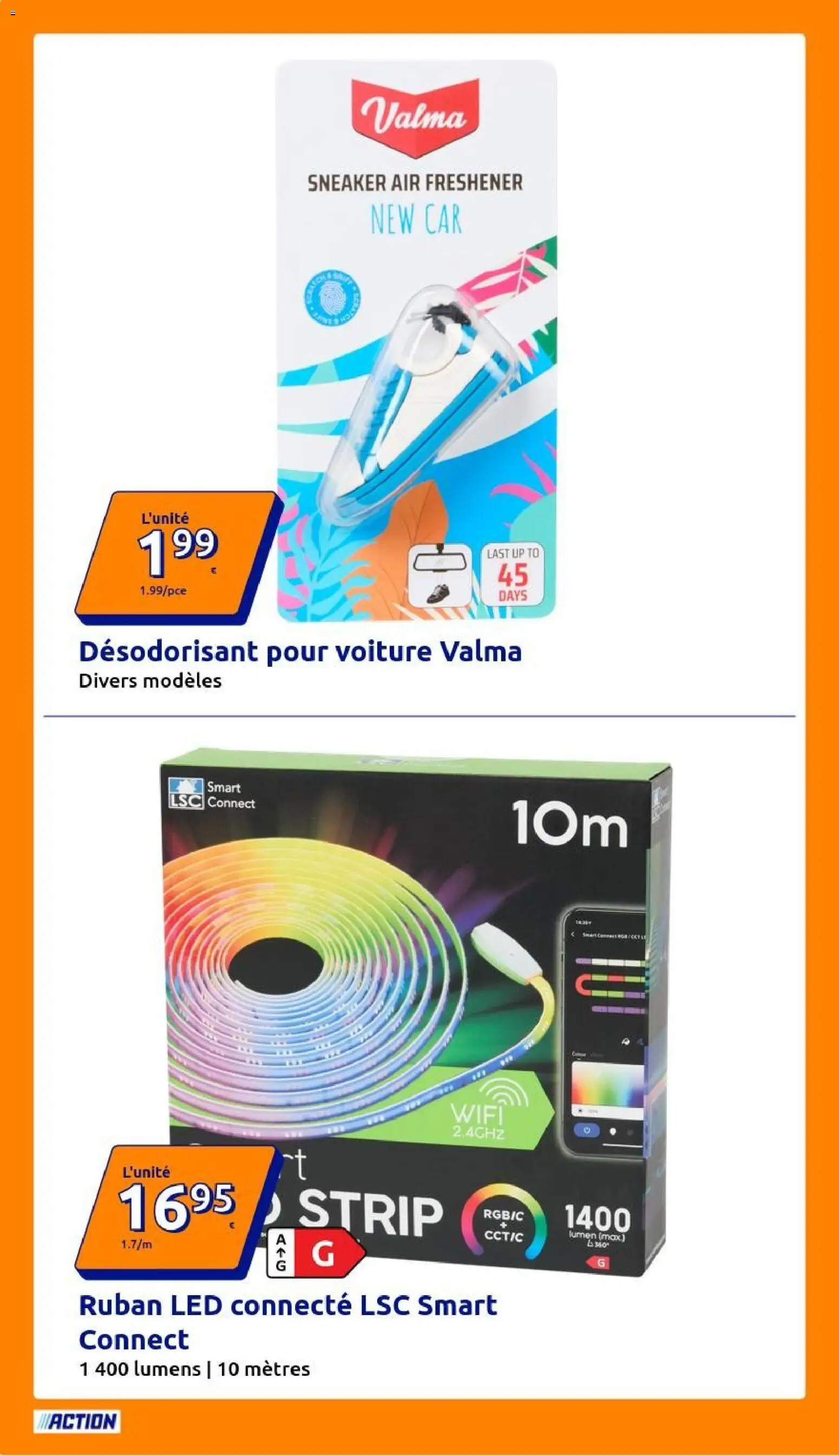 Action catalogue Catalogue in France