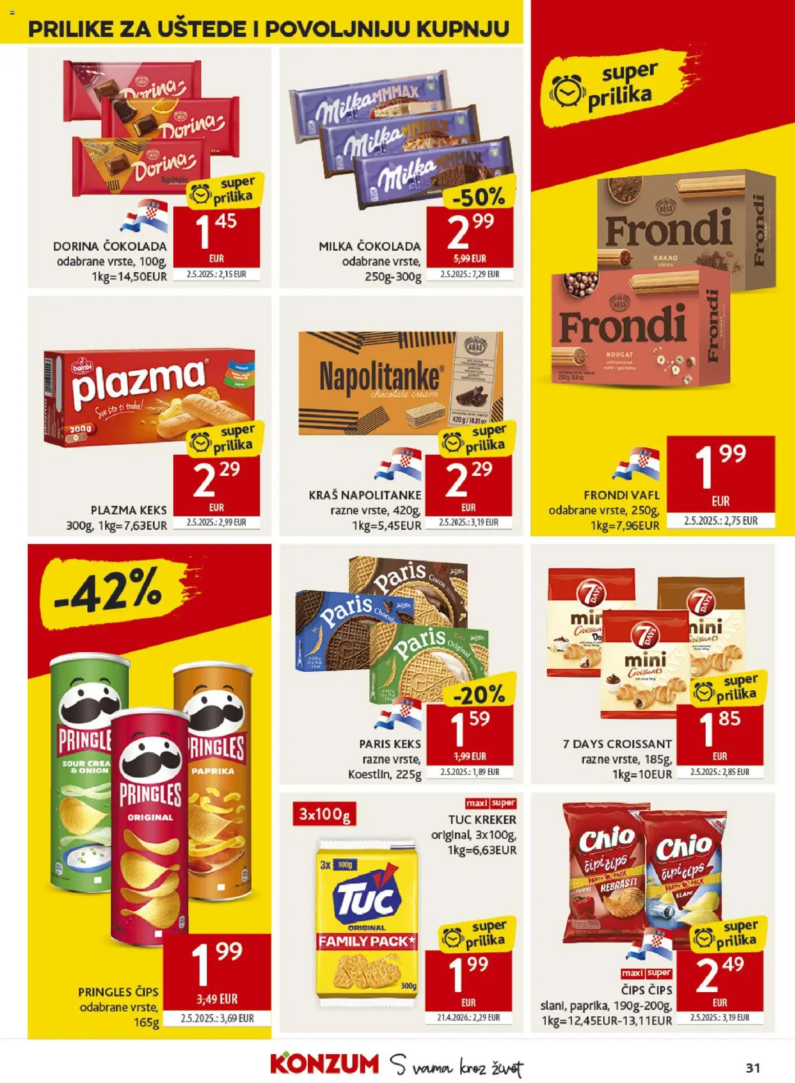 Konzum HR akciós újság Akciós újság in Magyarország