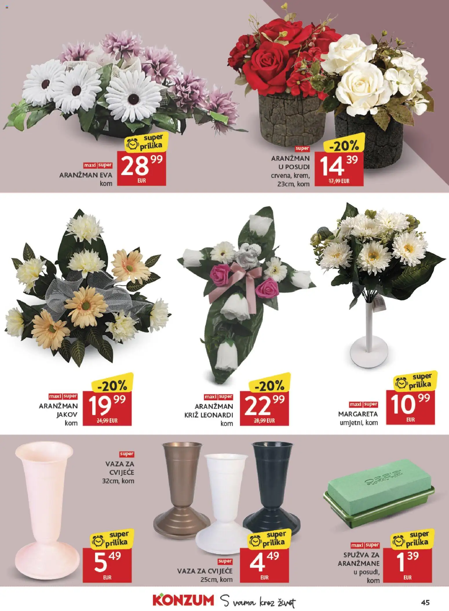 Konzum HR akciós újság Akciós újság in Magyarország