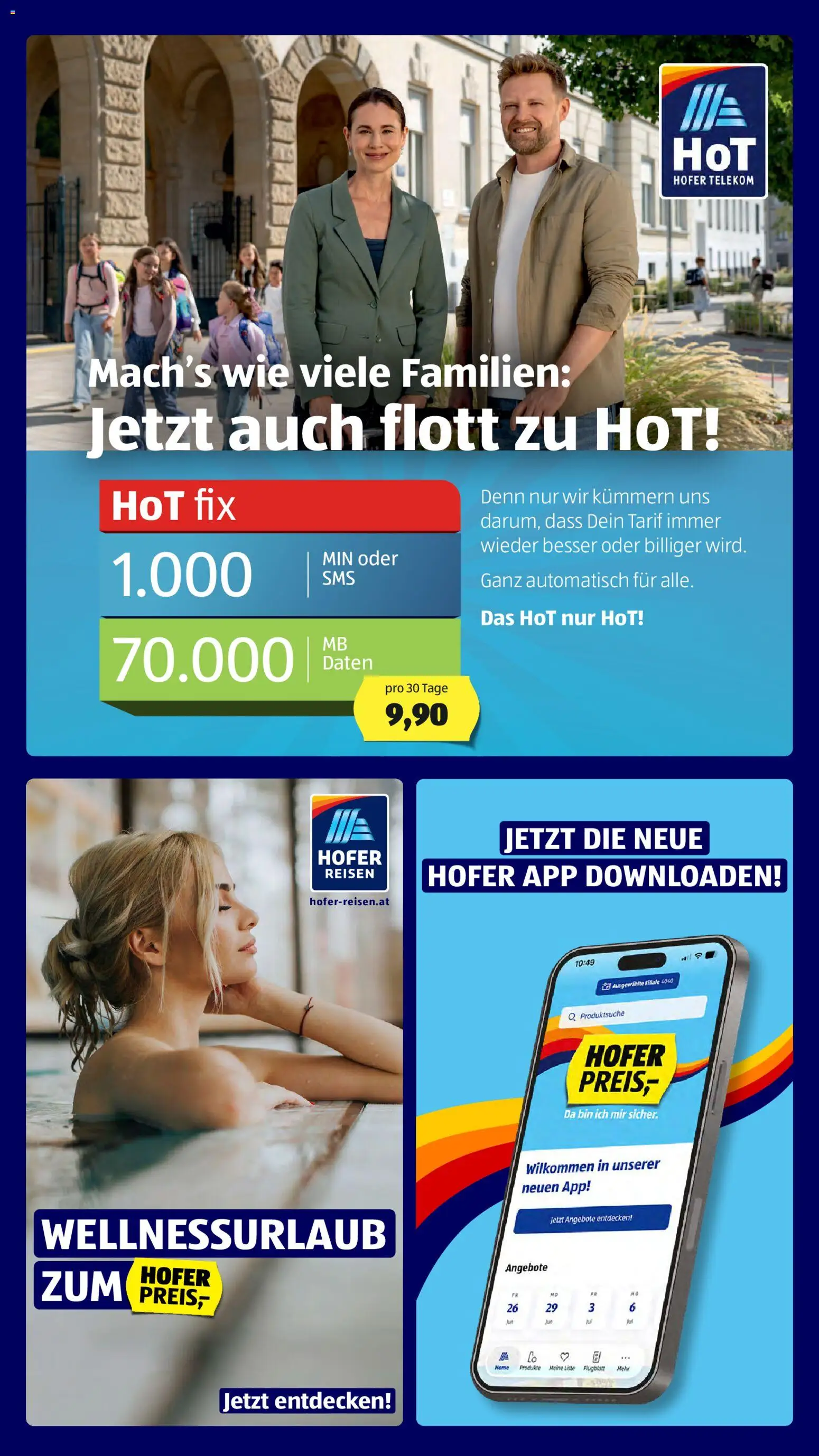 Hofer AT akciós újság Akciós újság in Magyarország