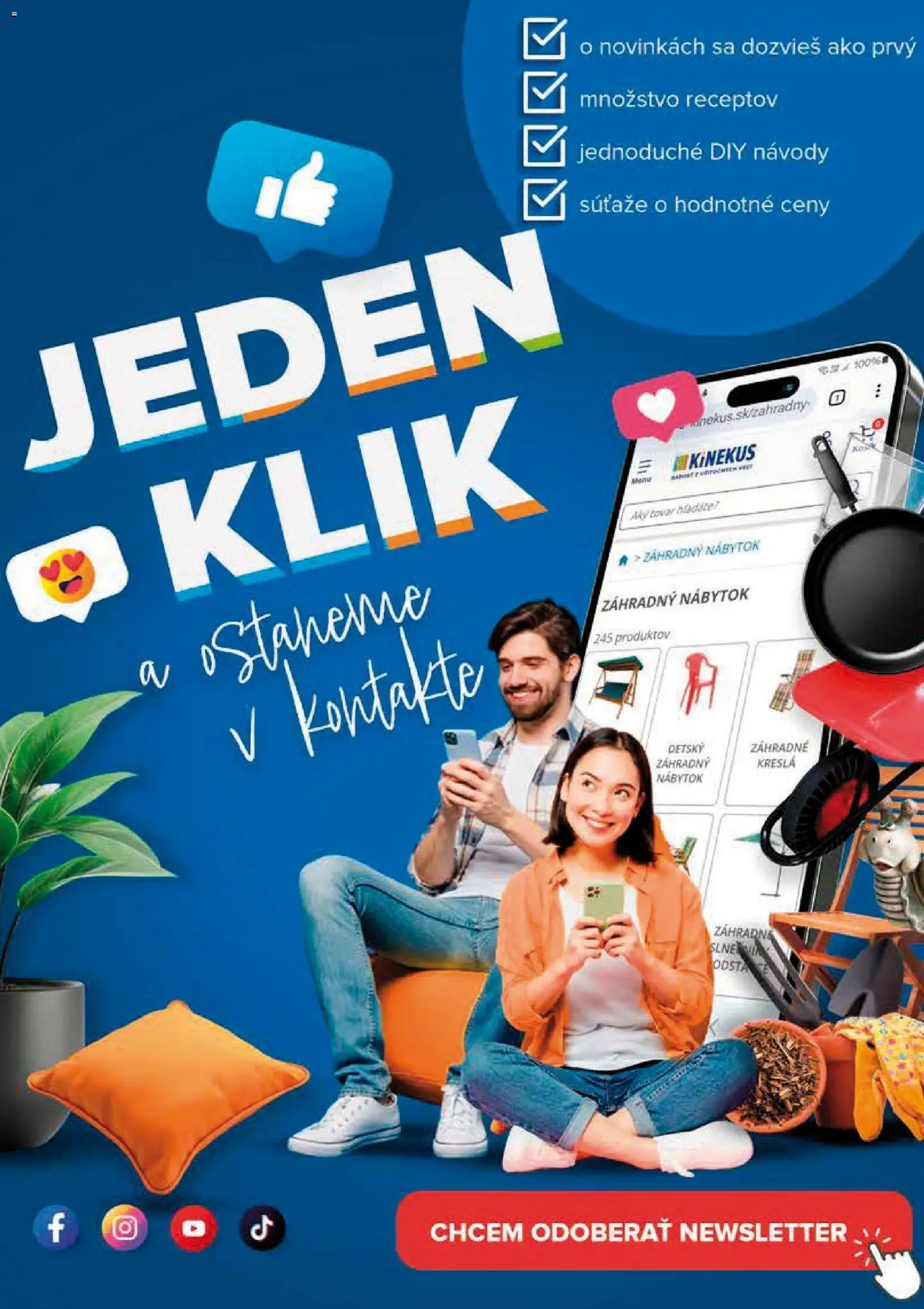 Kinekus leták Leták in Slovensko