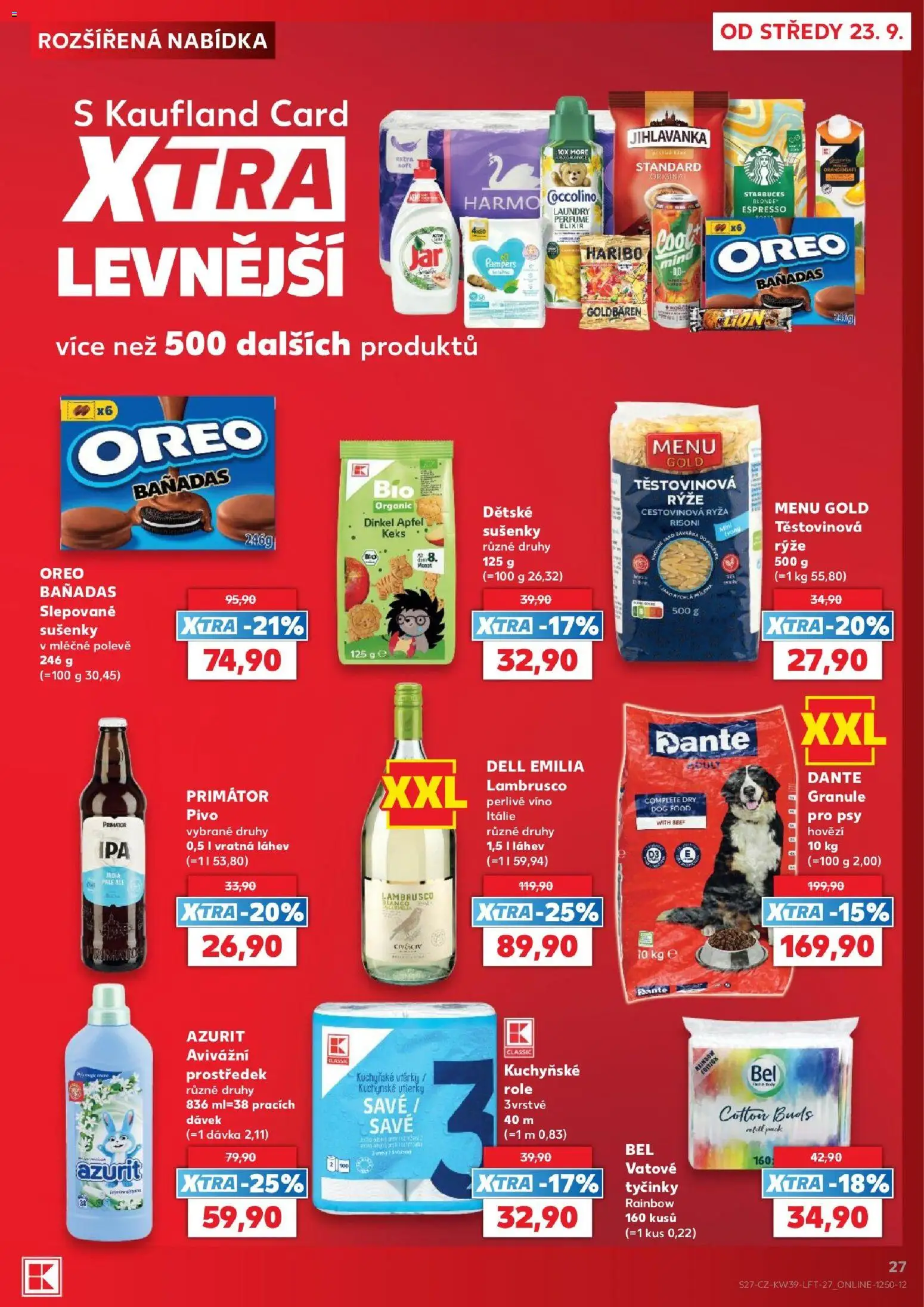 Kaufland leták Leták in Česko