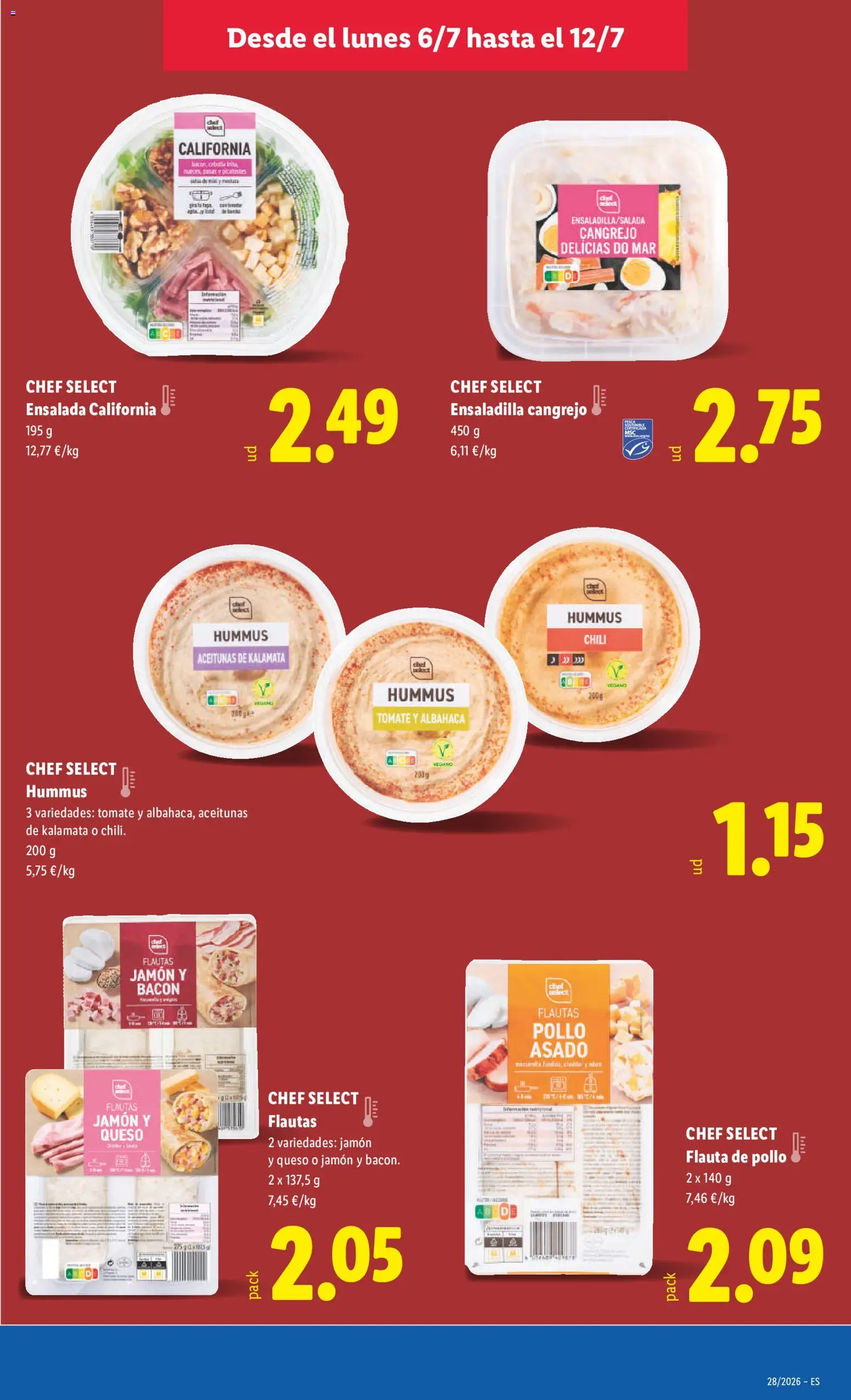 Lidl folleto desde 06/07/2026 | ¿Cómo obtener un descuento limitado? ¡Ahorra hoy mismo! | España