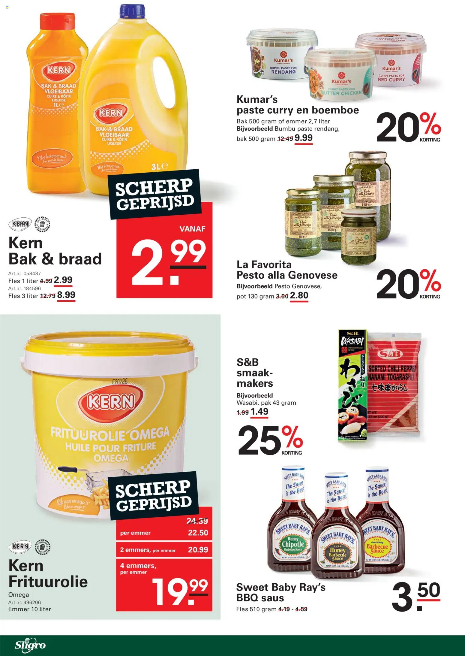 Sligro folder Folder in Nederland