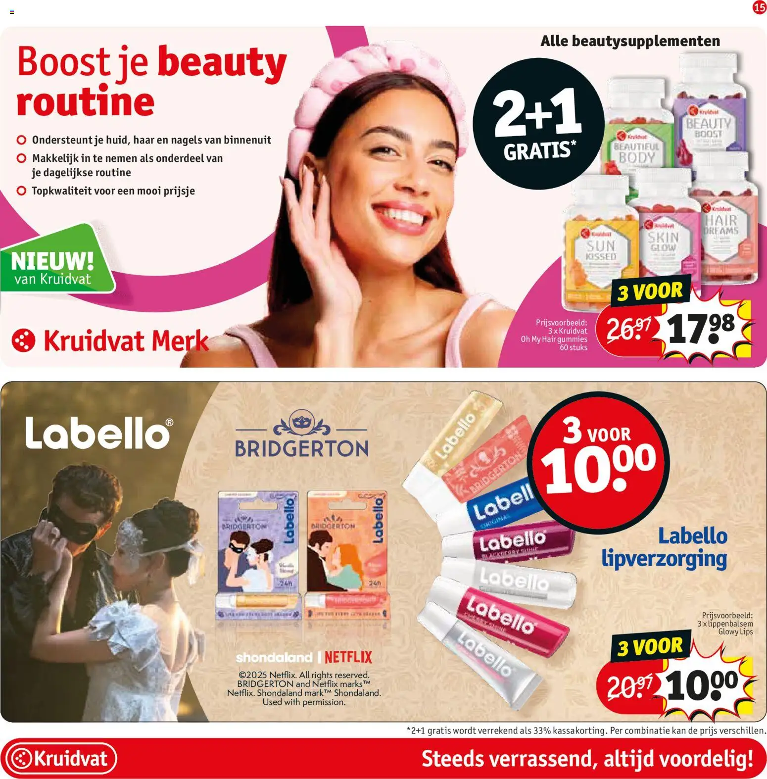 Kruidvat folder Folder in België