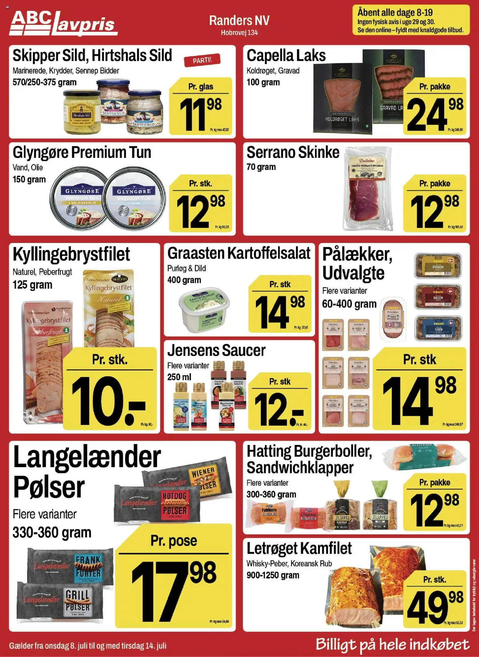 🛍️ Abc Lavpris - Tilbudsavis uge 28 fra 08/07/2026 » Se eksklusive tilbud og spar penge i dag! 💰 | Danmark